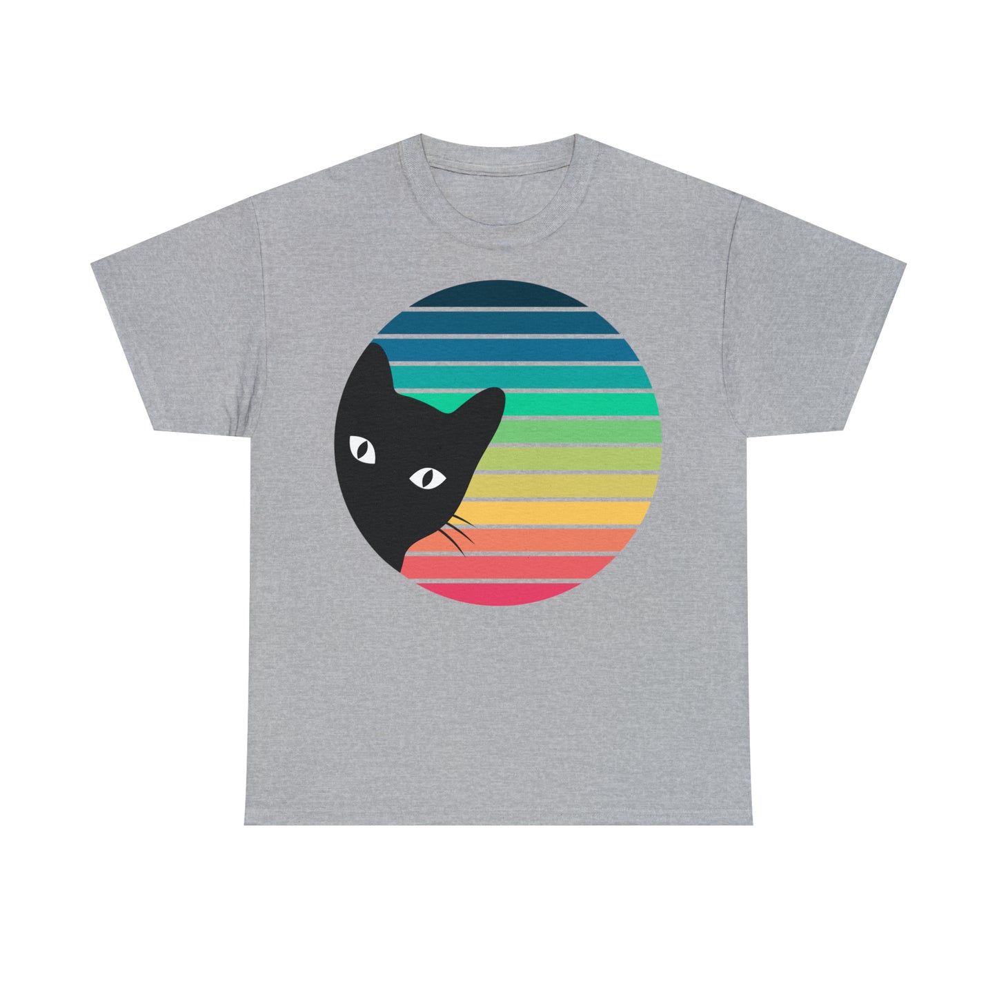 Unisex T-Shirt Retro Katze