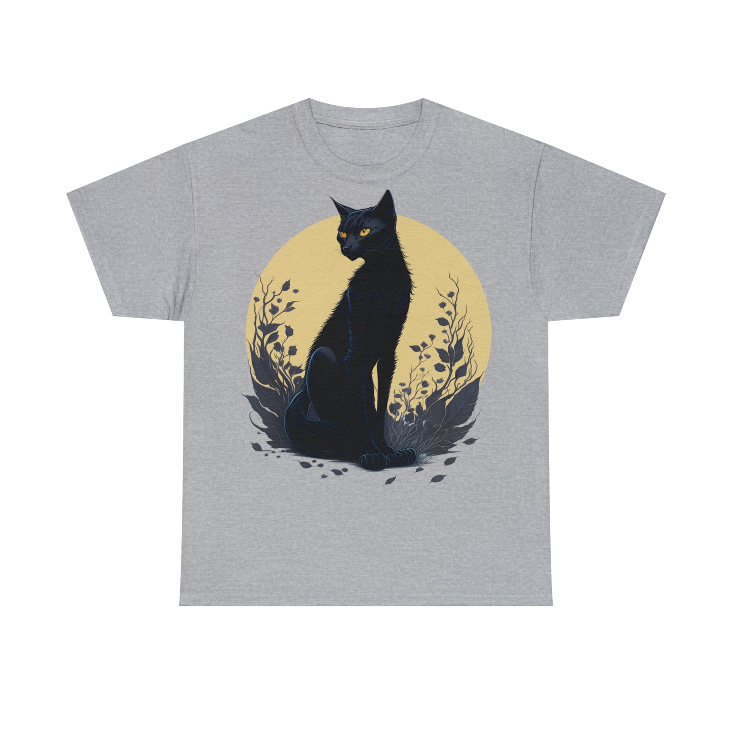 Unisex T-Shirt schwarze Katze