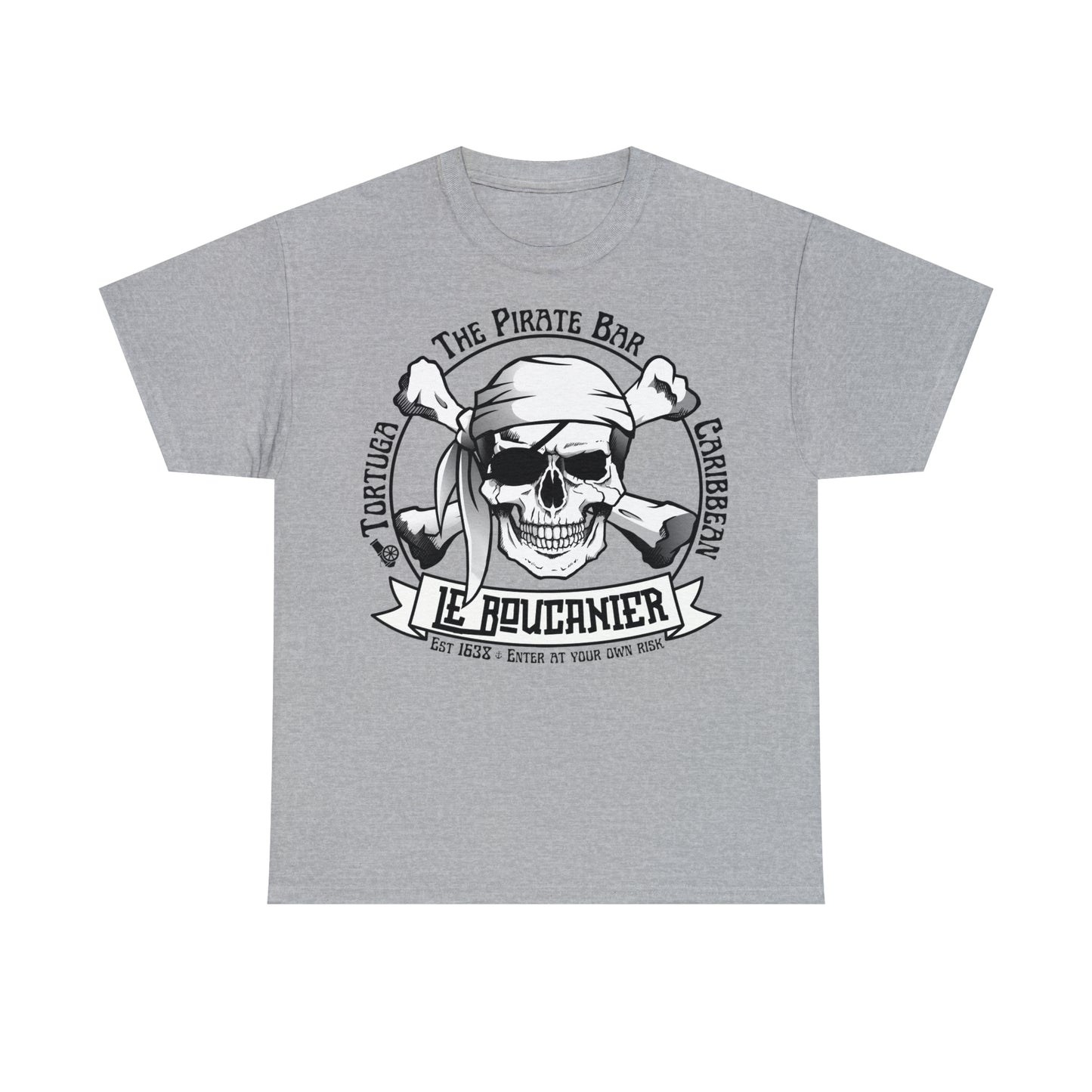 Unisex T-Shirt Totenkopf Piraten Bar