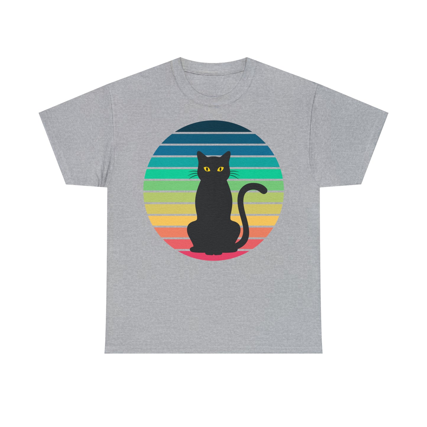 Unisex T-Shirt Retro Katze