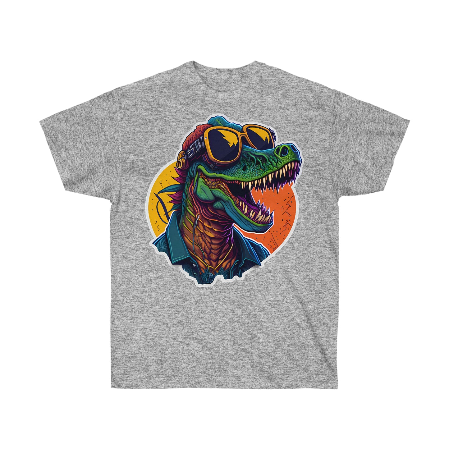 Unisex T-Shirt T-Rex mit Sonnenbrille