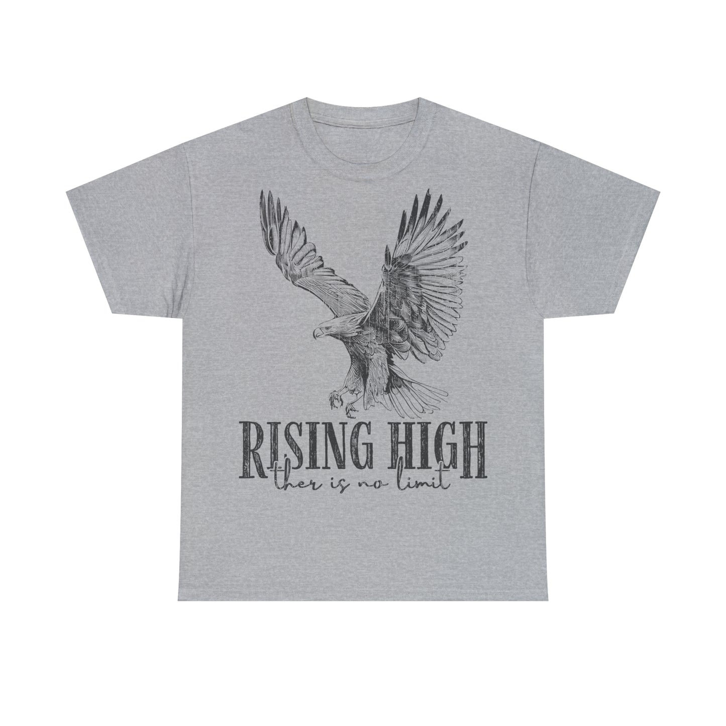 Unisex T-Shirt Rising high there is no limit - Adler