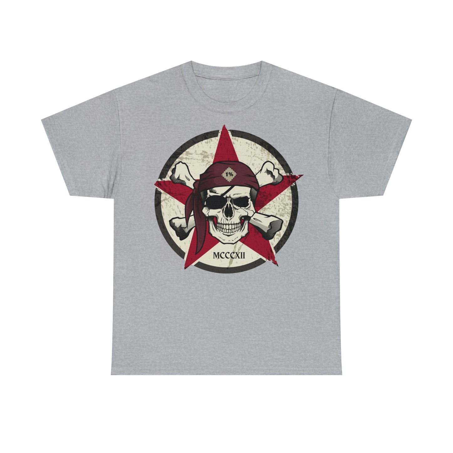 Unisex T-Shirt Outlaw Biker Skull