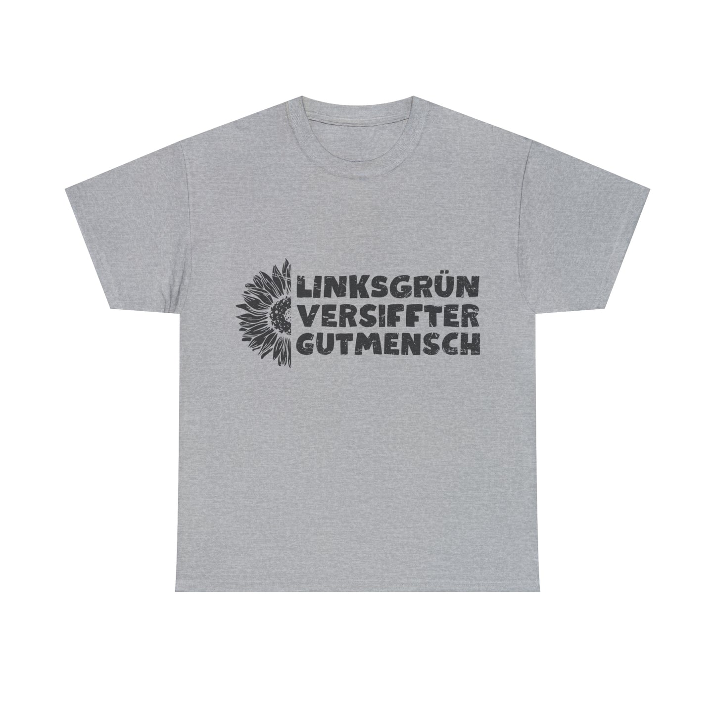 Unisex T-Shirt linksgrün versiffter Gutmensch