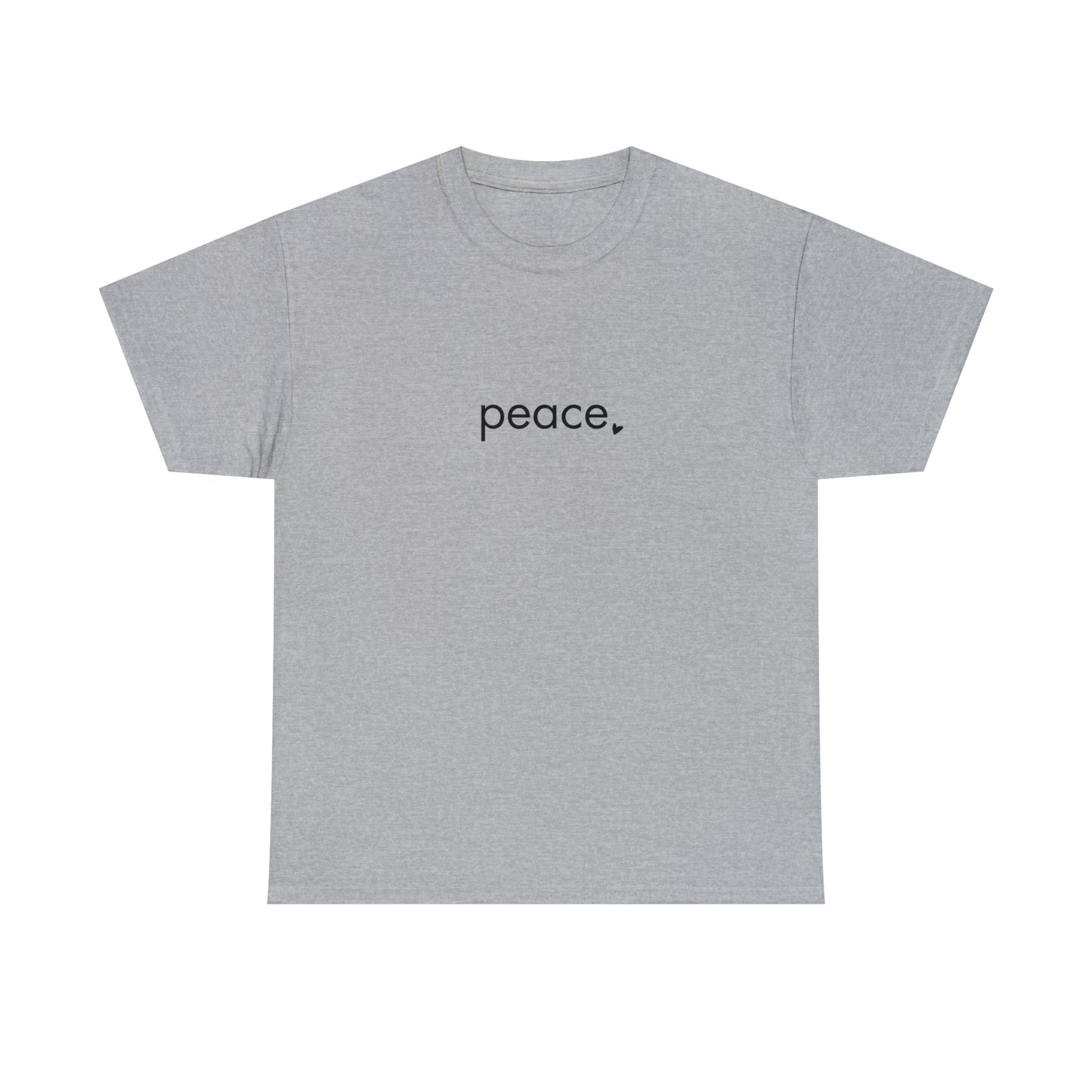 Unisex T-Shirt Peace Herz