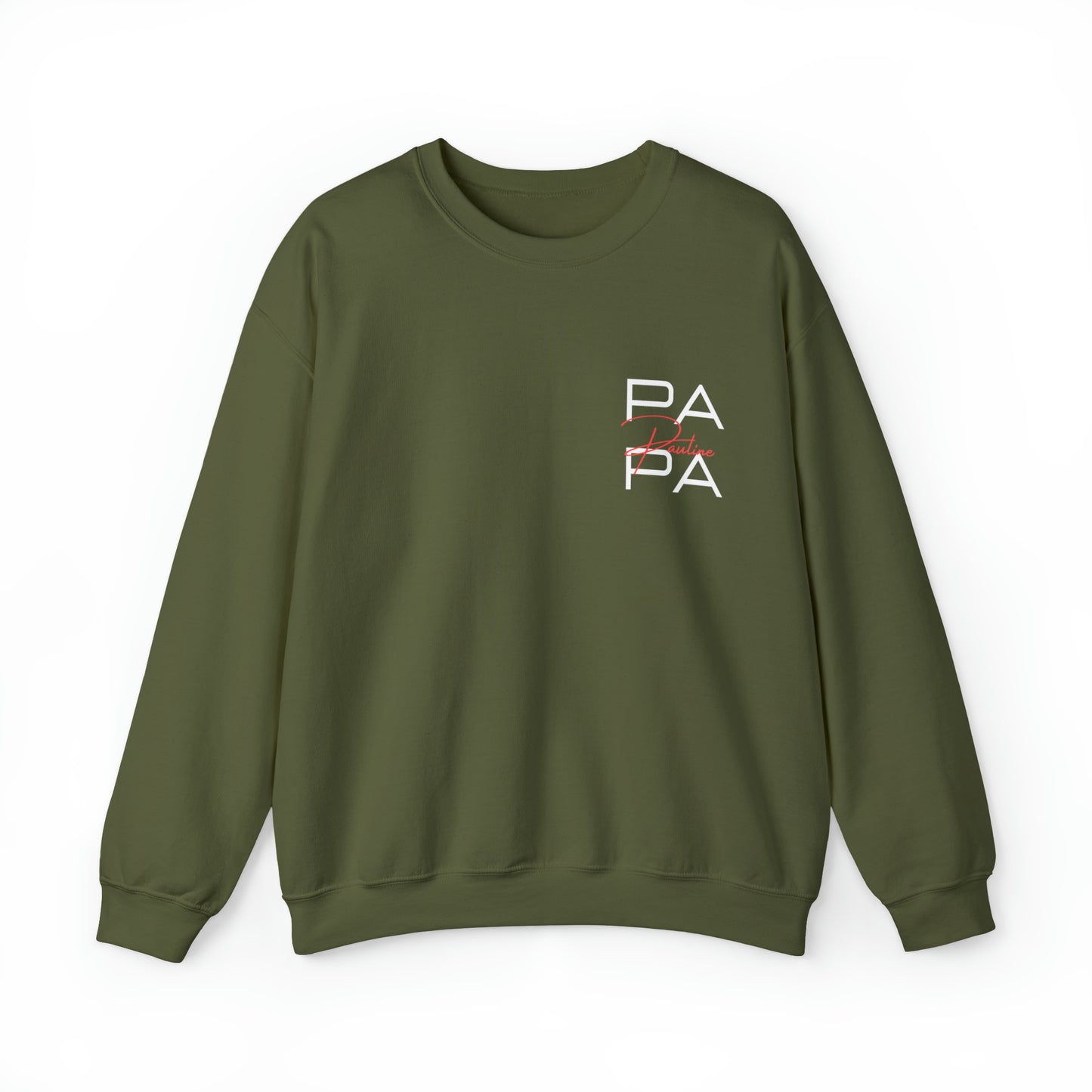 Personalisiertes Unisex Sweatshirt Papa und Namen
