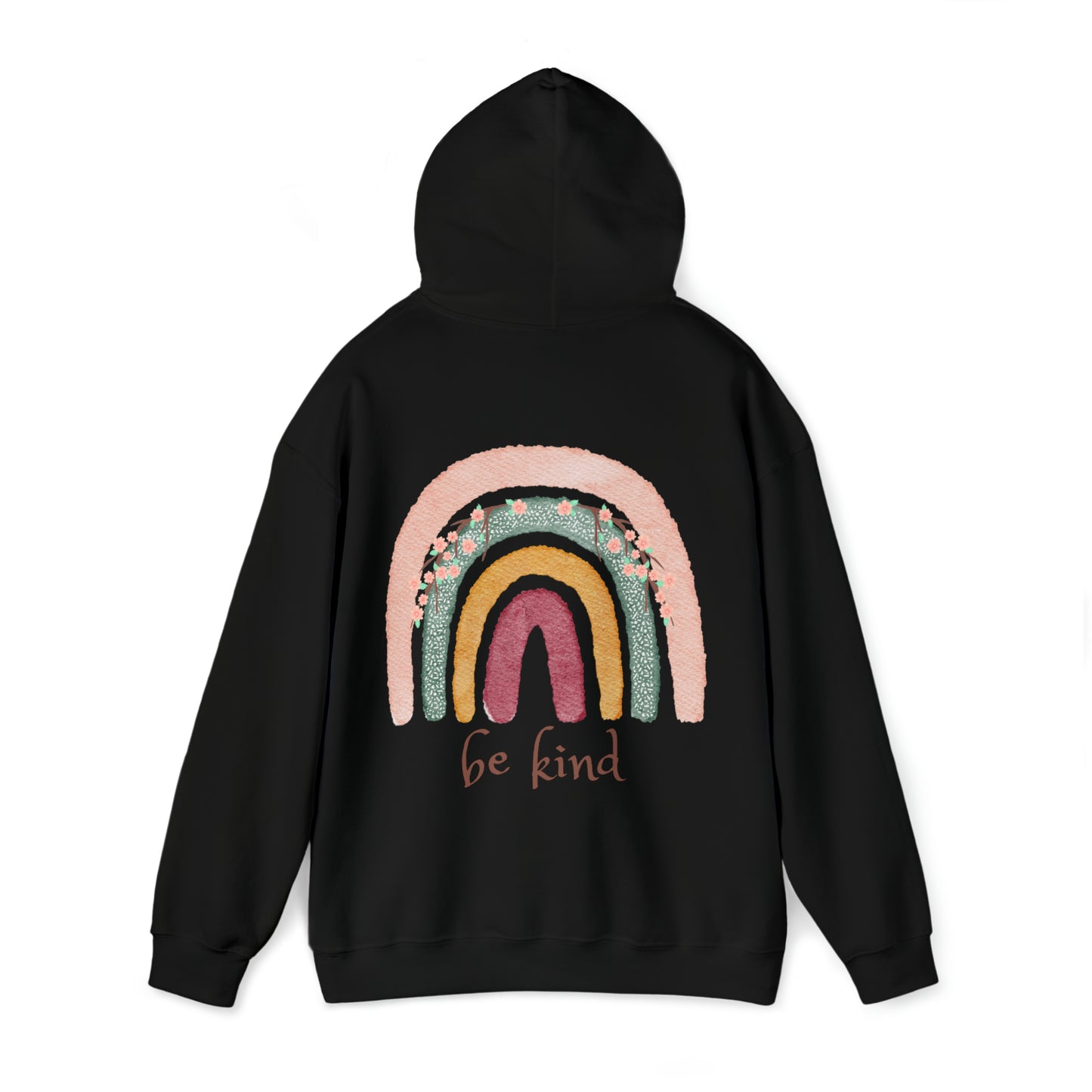 Unisex Hoodie Regenbogen be kind