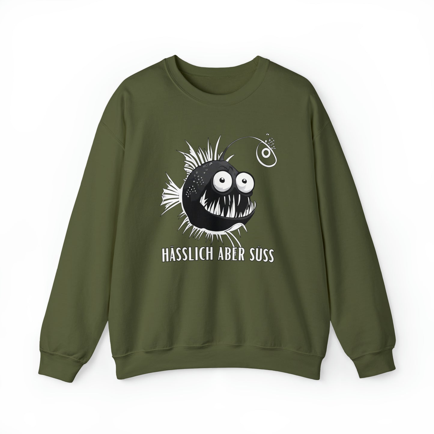 Unisex Sweatshirt Anglerfisch "hässlich aber süß"