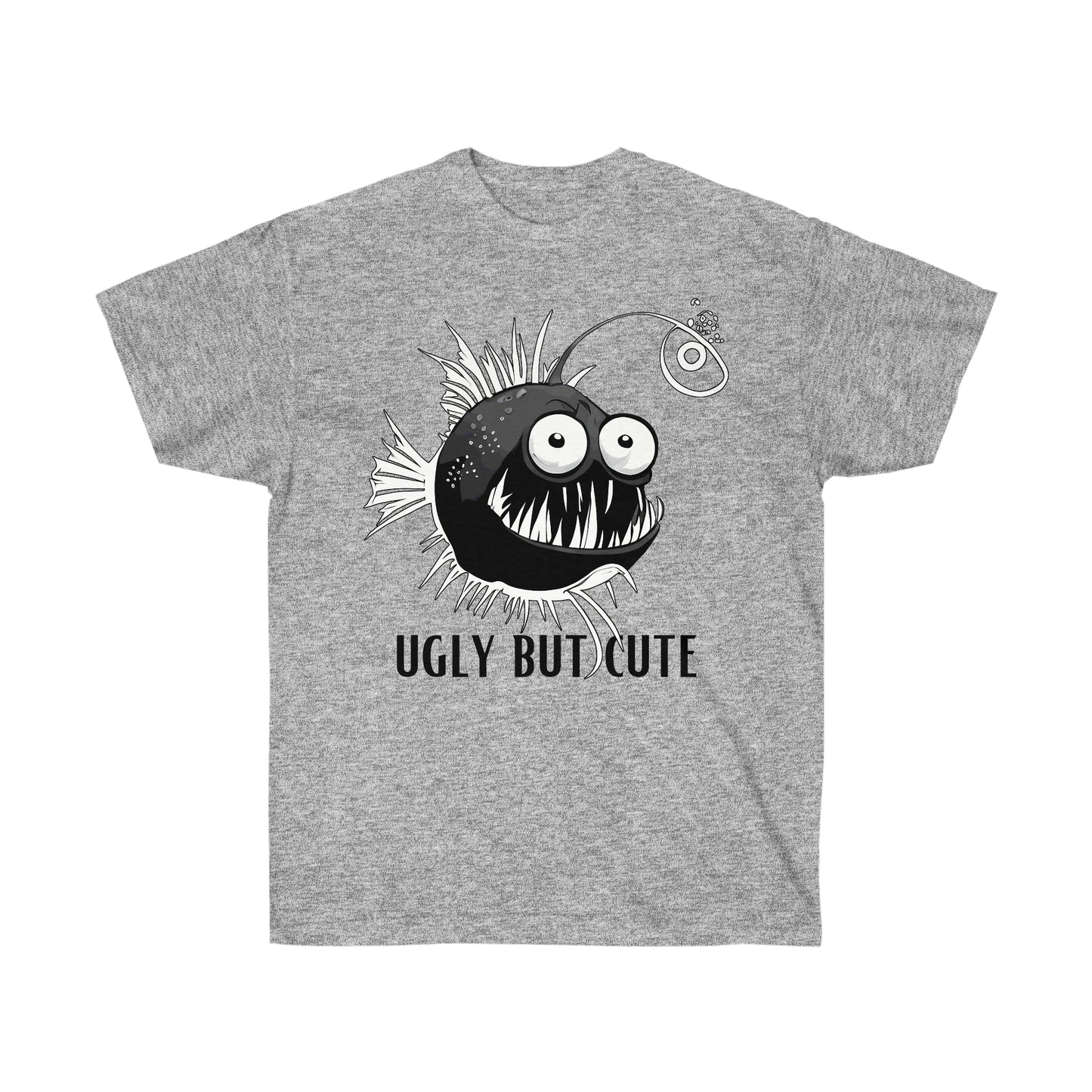 Unisex T-Shirt Anglerfisch "ugly but cute"