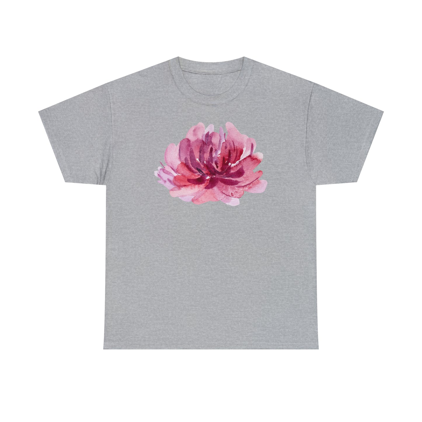 Unisex T-Shirt Lotusblüte Aquarell