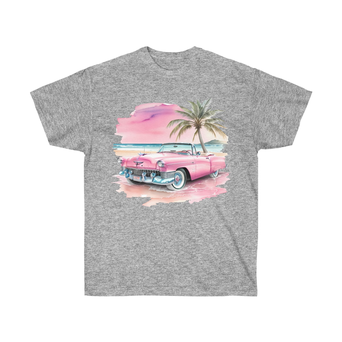 Unisex T-Shirt Pink Cadillac