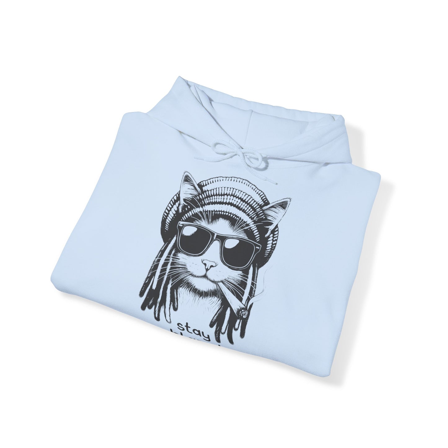 Unisex Hoodie Rasta-Cat stay blazed