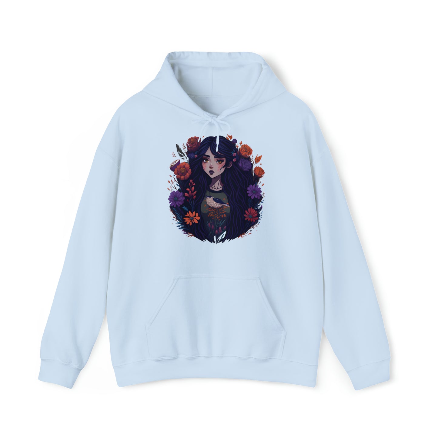 Unisex Hoodie Hippie Blumenkind