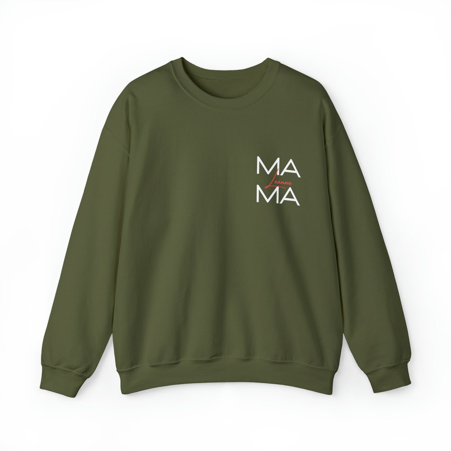 Personalisiertes Unisex Sweatshirt Mama und Namen