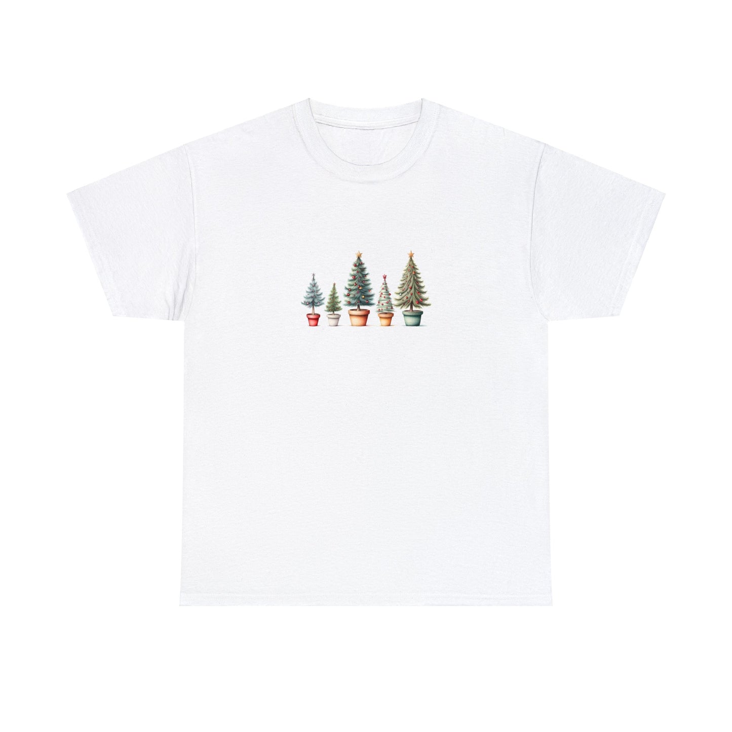 Unisex T-Shirt Weihnachtsbäume