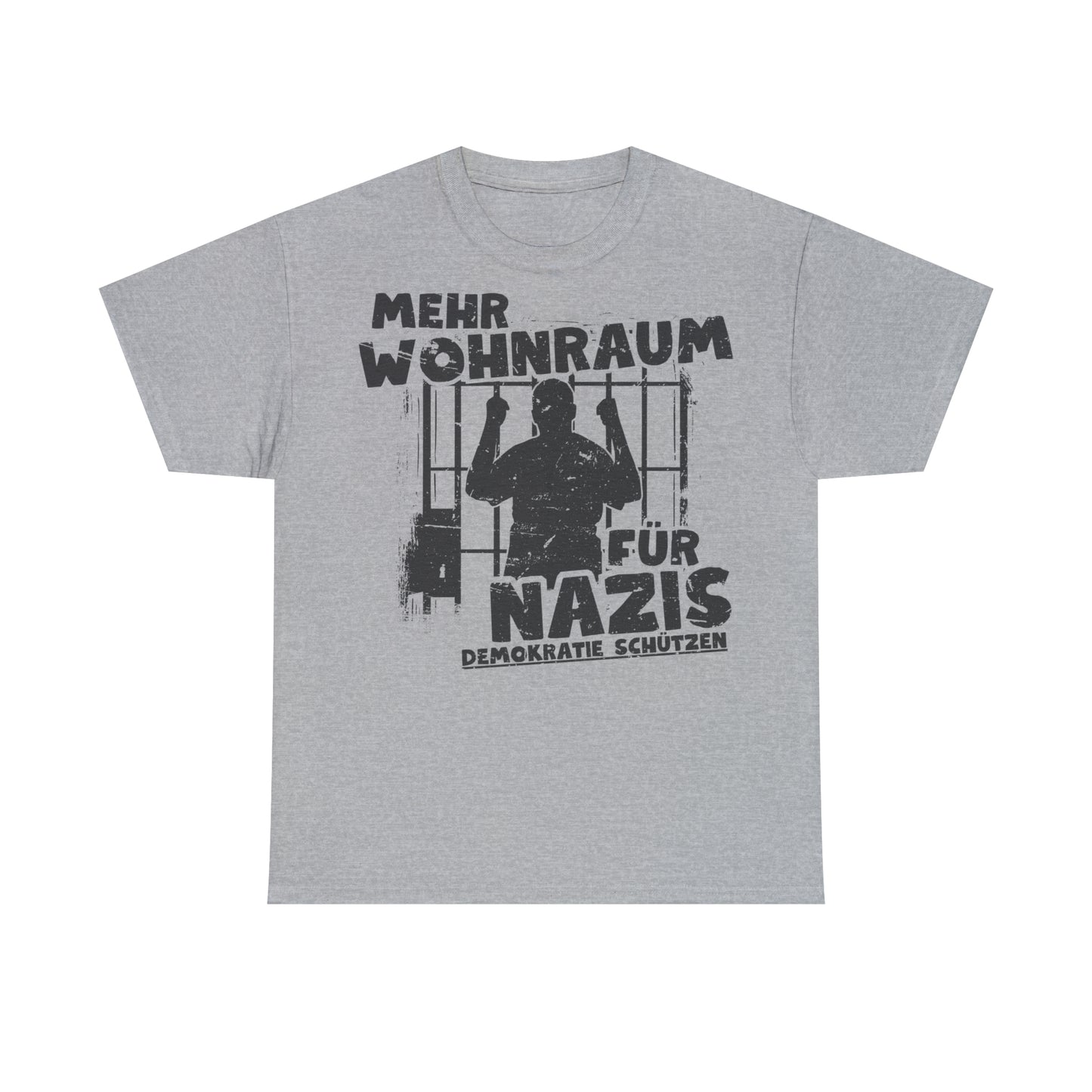 Unisex T-Shirt Mehr Wohnraum für Nazis - Demokratie schützen
