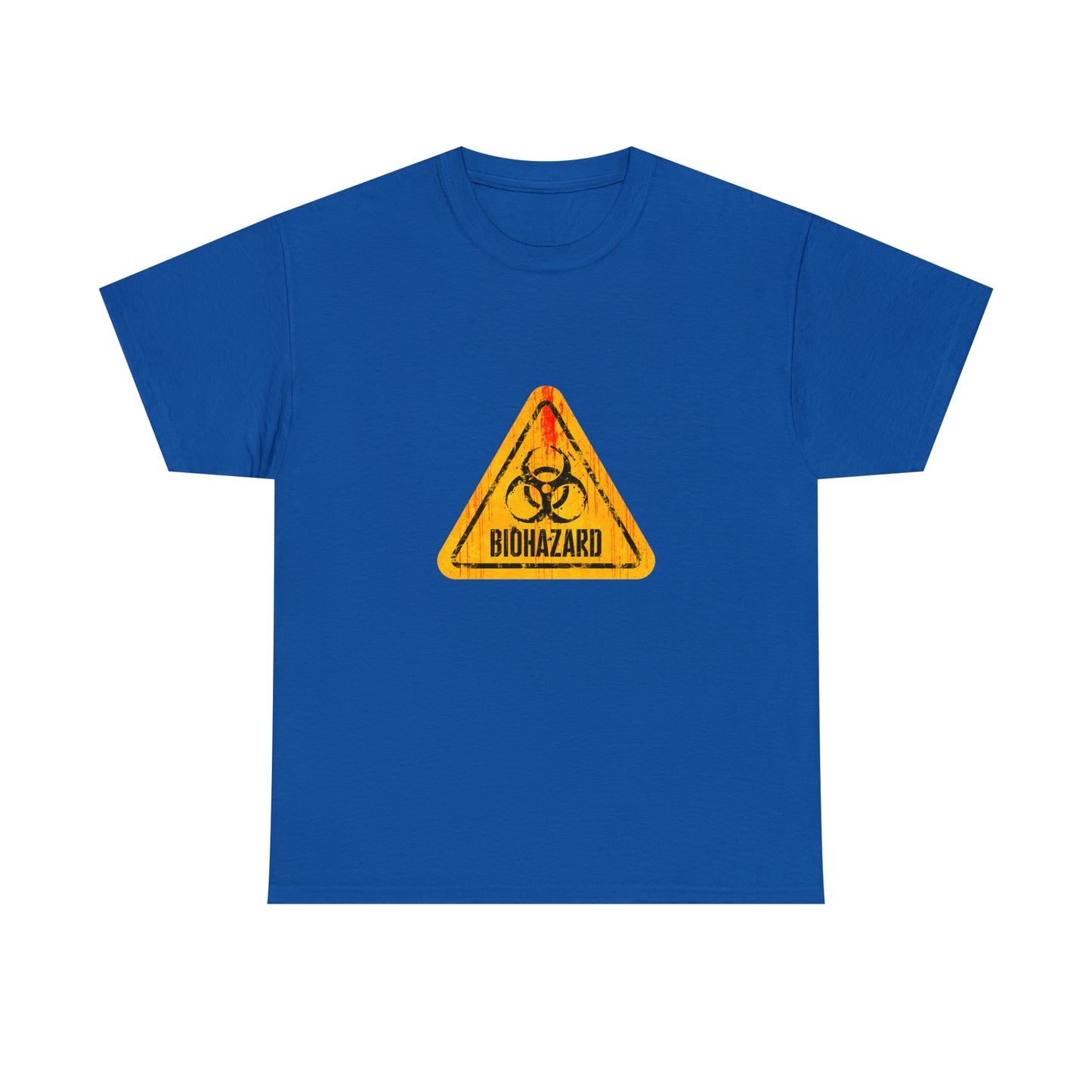 Unisex T-Shirt Biohazard Warnschild