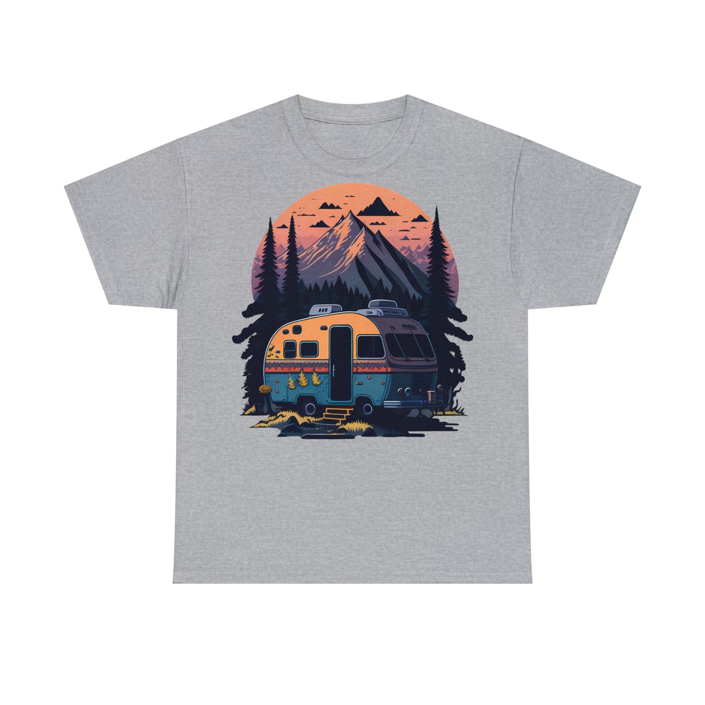 Unisex T-Shirt Wohnmobil in der Wildnis