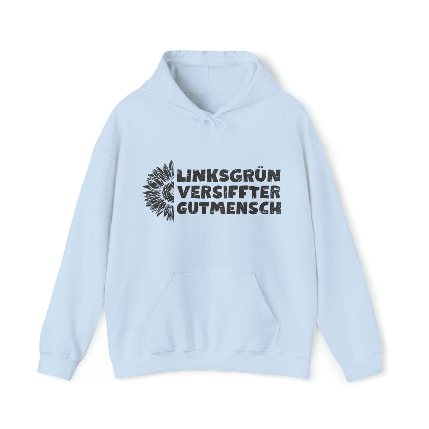 Unisex Hoodie linksgrün versiffter Gutmensch