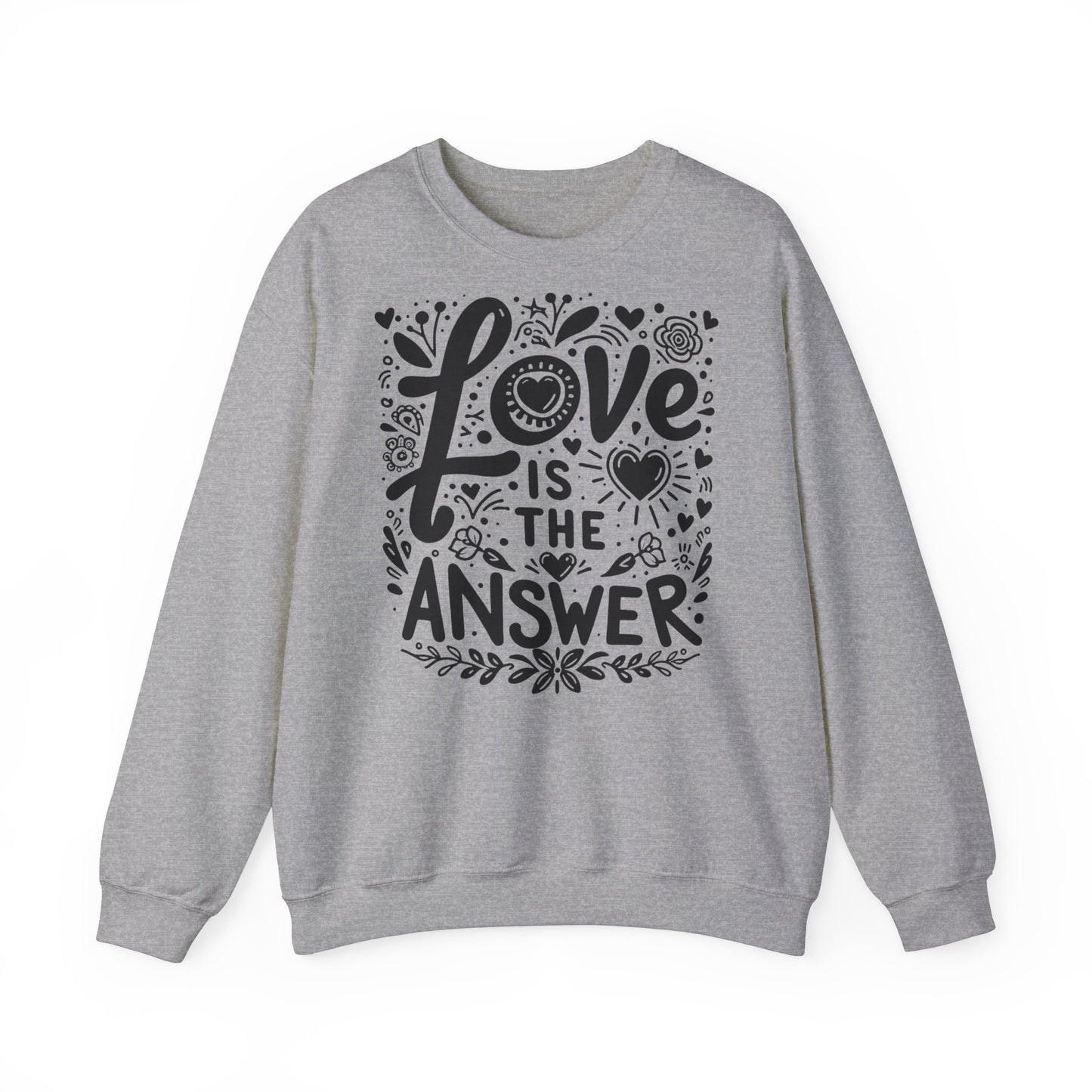 Unisex Sweatshirt Love ist the Answer