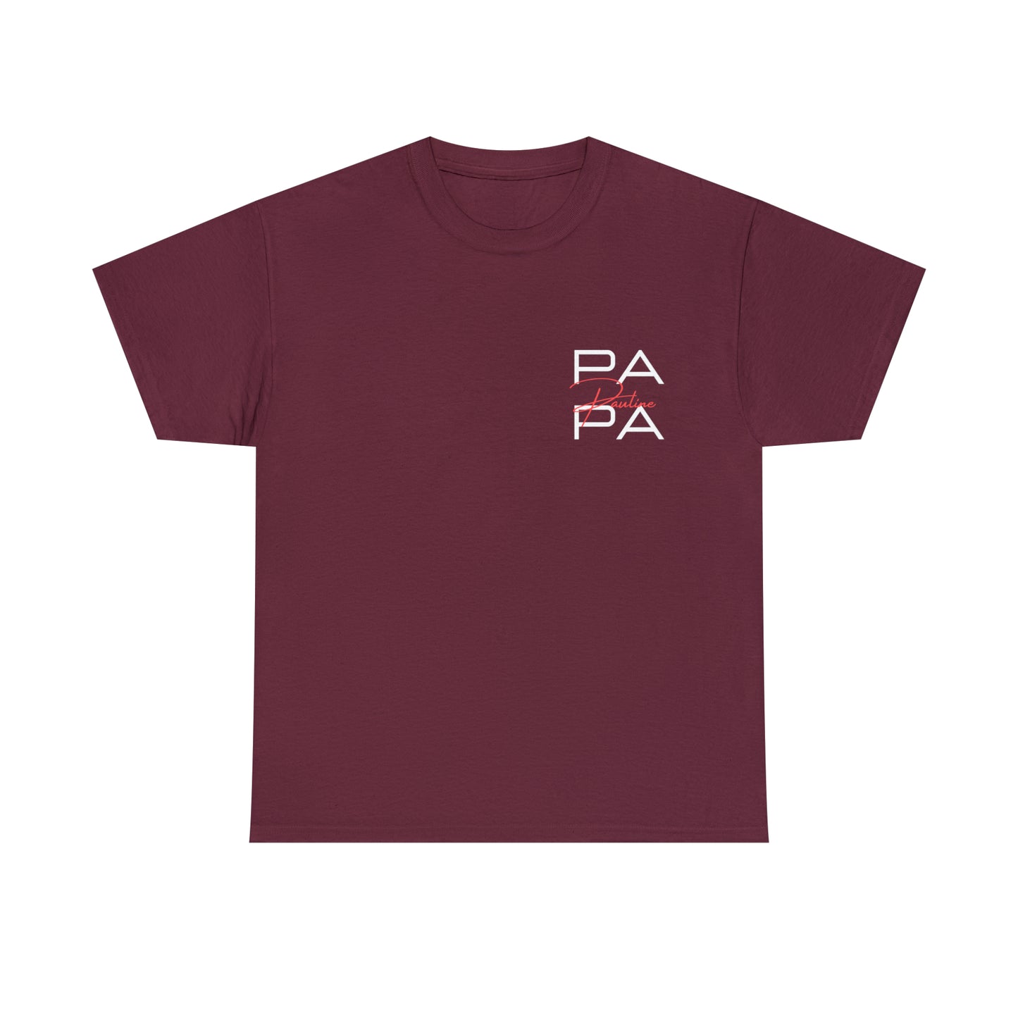 Personalisiertes Unisex T-Shirt Papa und Namen