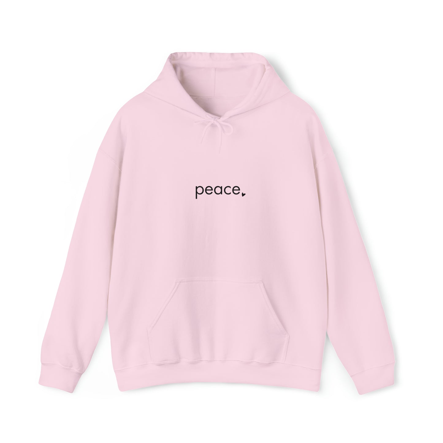 Unisex Hoodie Peace Herz