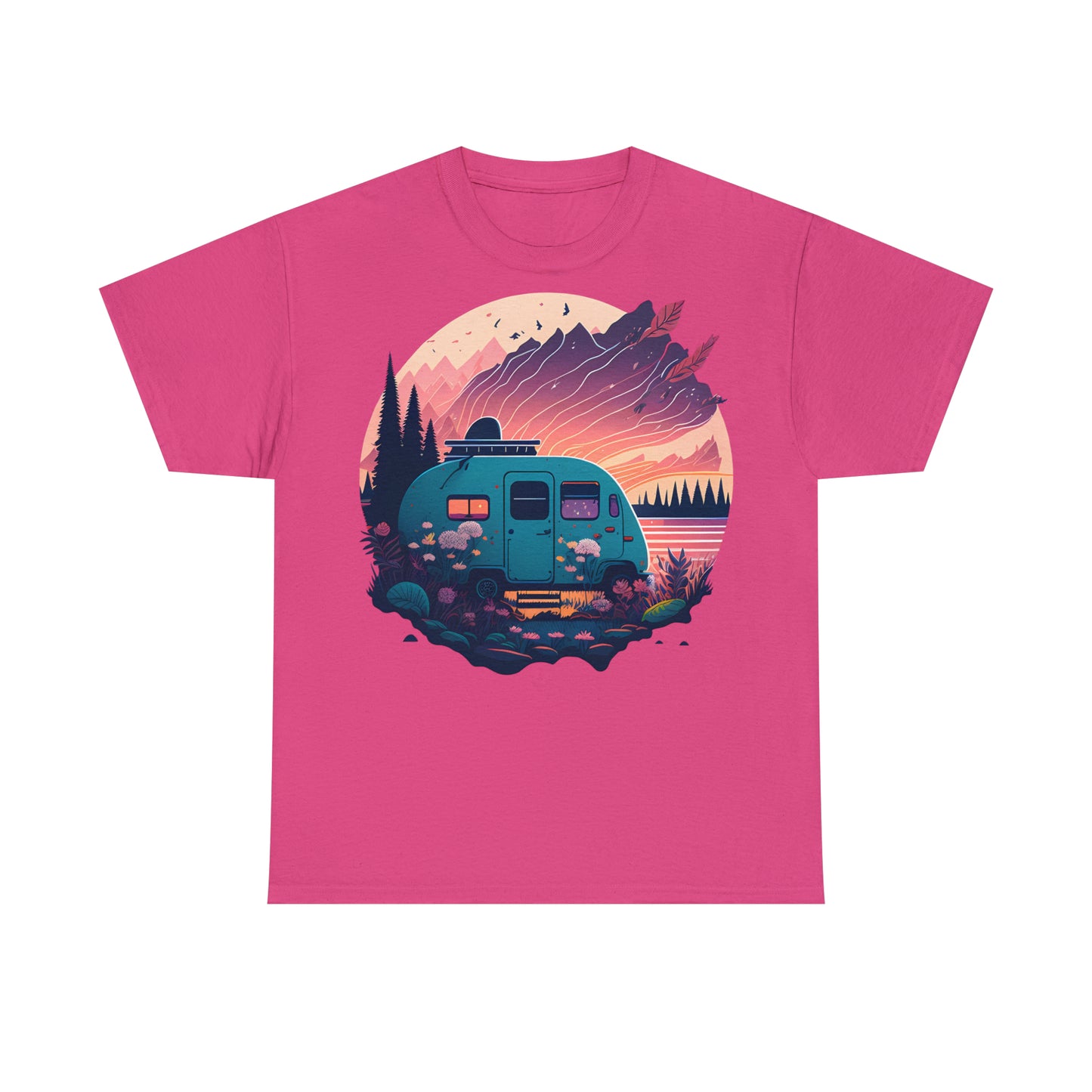 Unisex T-Shirt Camping am See