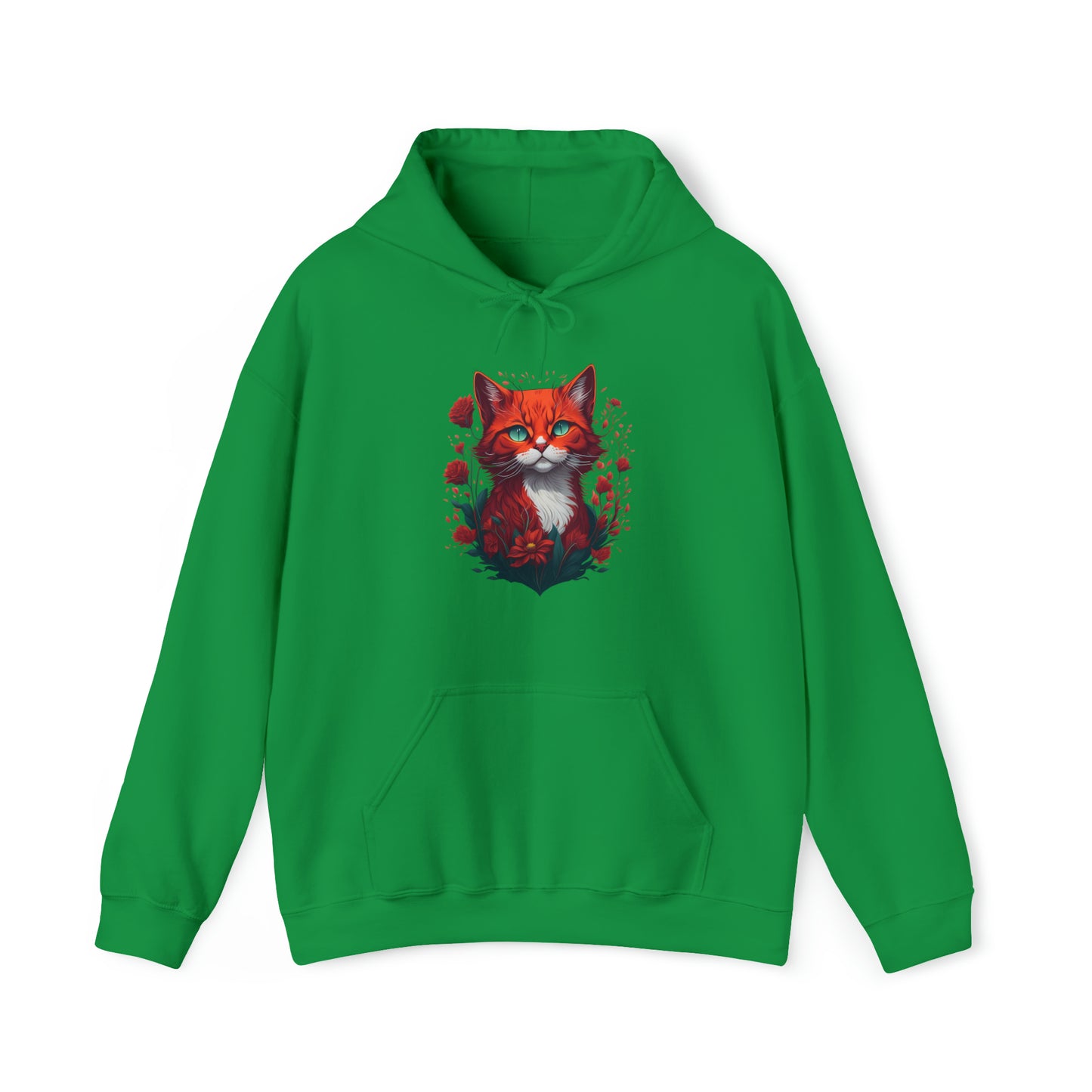 Unisex Hoodie Roter Kater