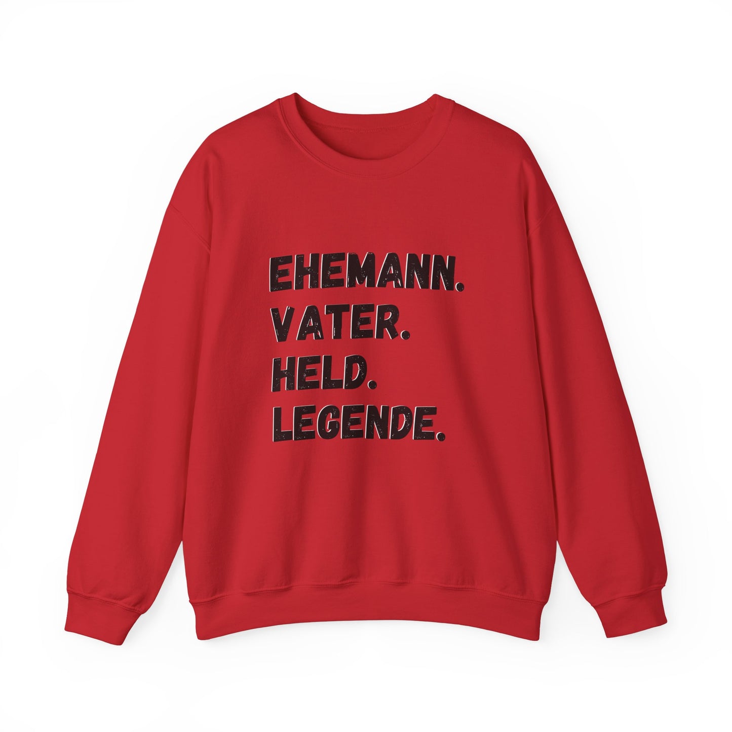 Unisex T-Shirt Ehemann. Vater. Held. Legende.