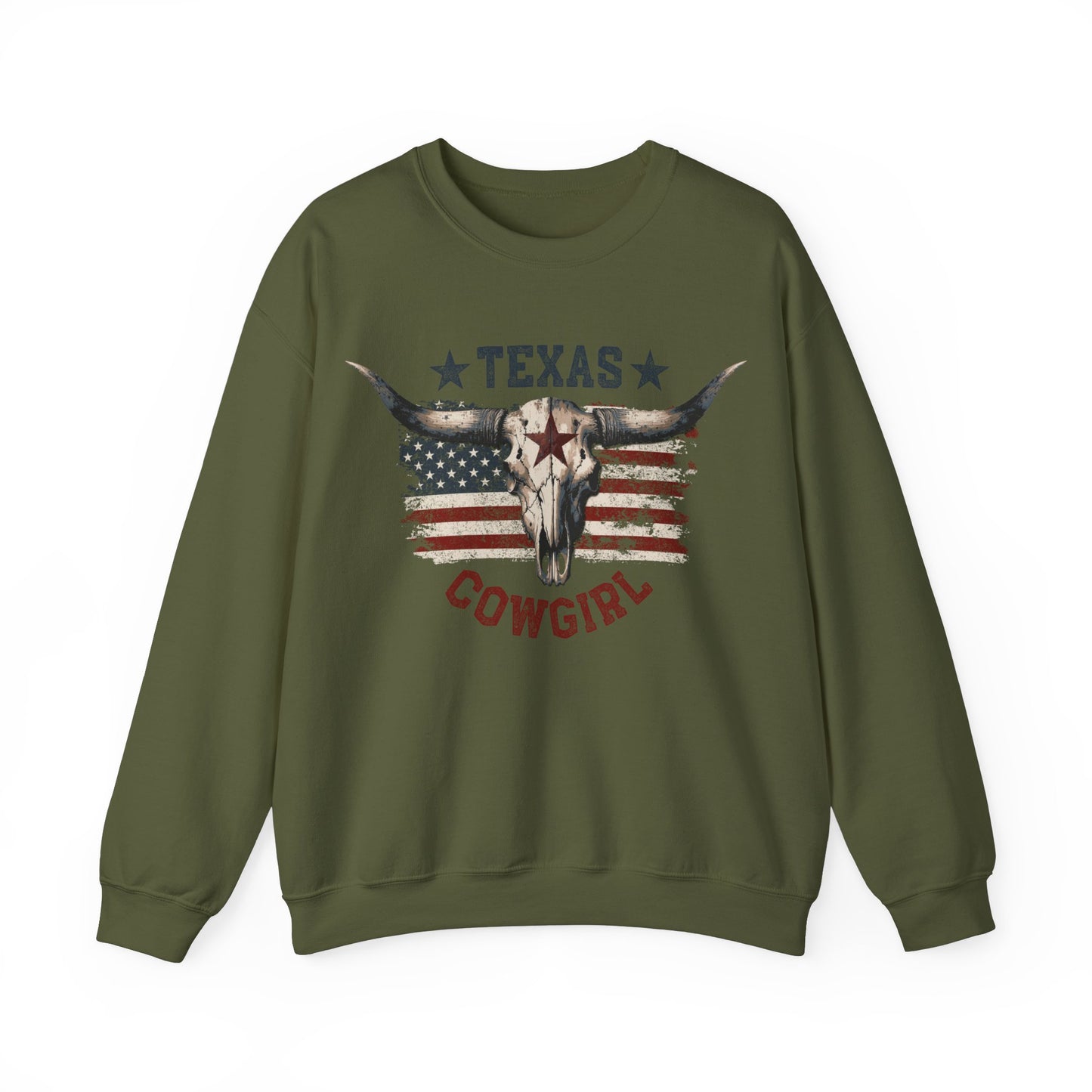 Unisex Sweatshirt Texas Cowgirl