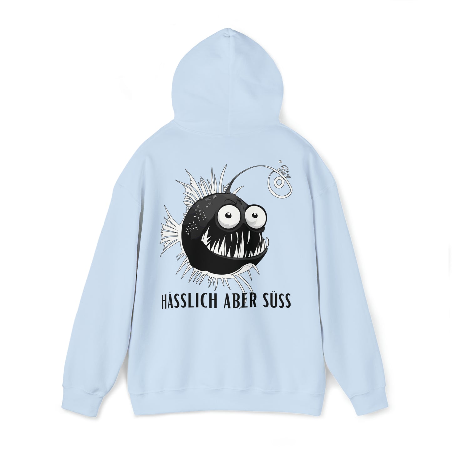 Unisex Hoodie Anglerfisch "hässlich aber süß"