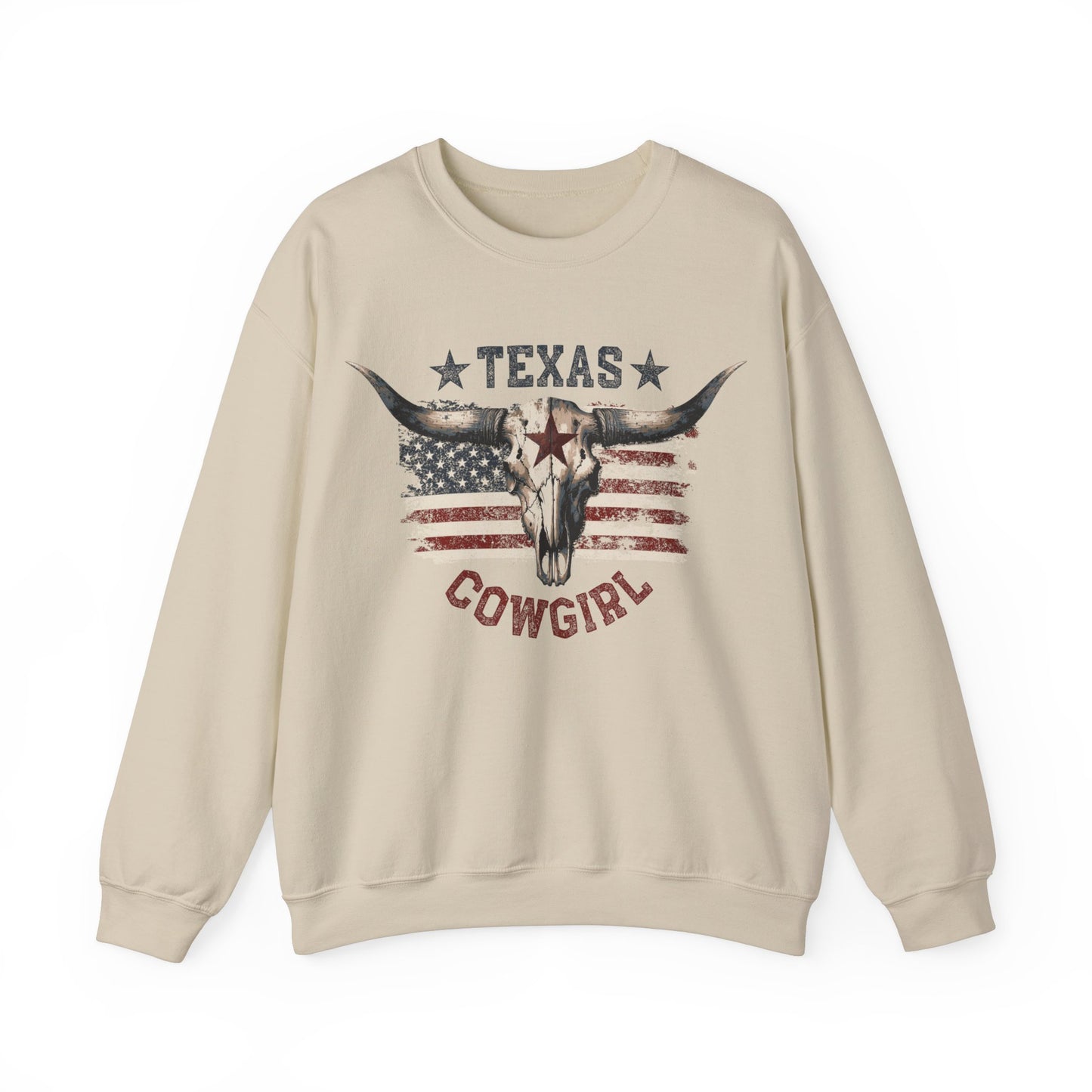 Unisex Sweatshirt Texas Cowgirl