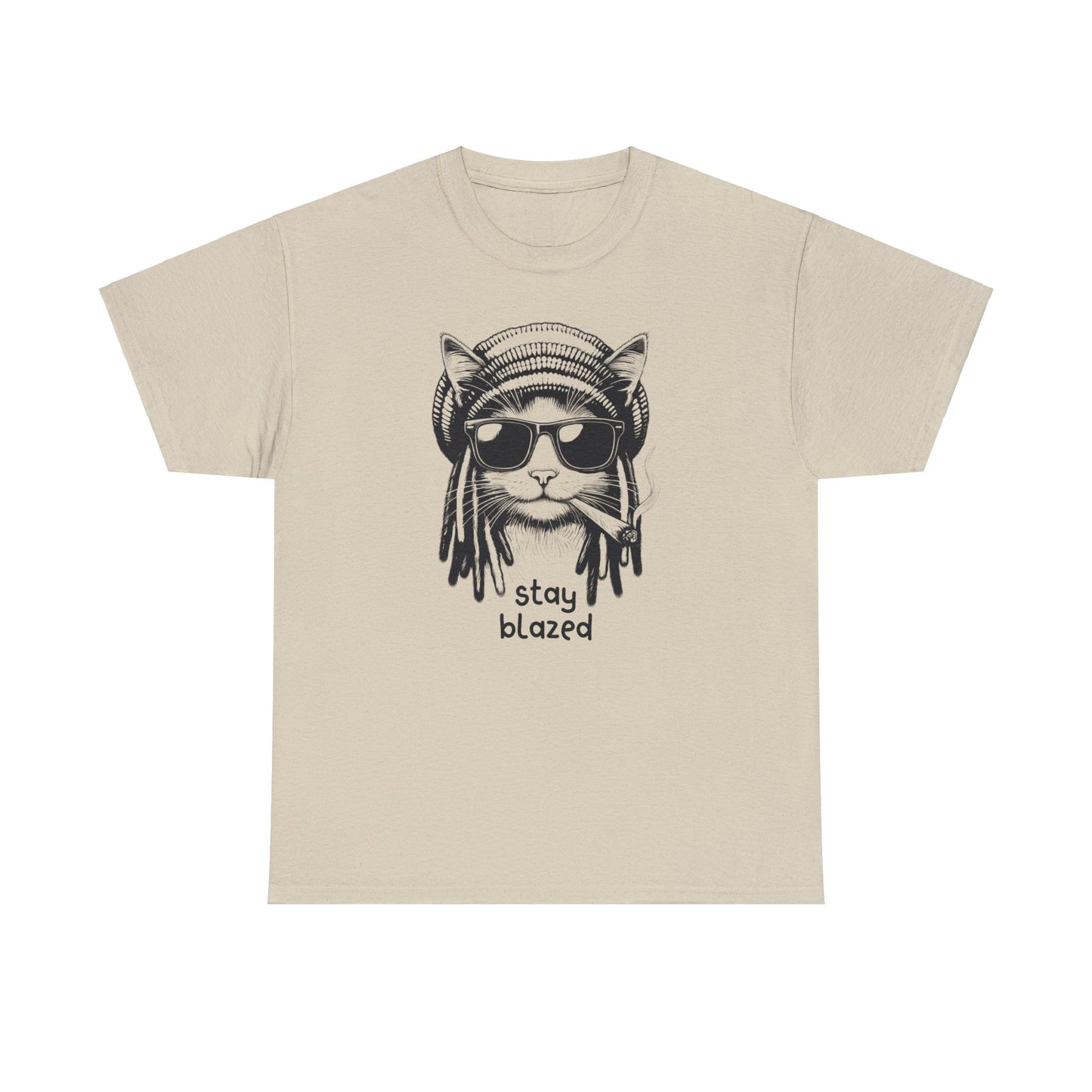 Unisex T-Shirt Rasta-Cat stay blazed