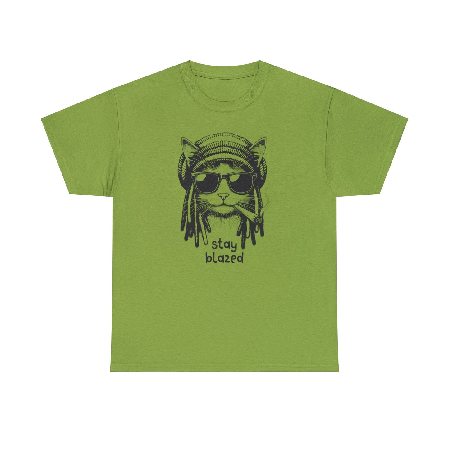 Unisex T-Shirt Rasta-Cat stay blazed