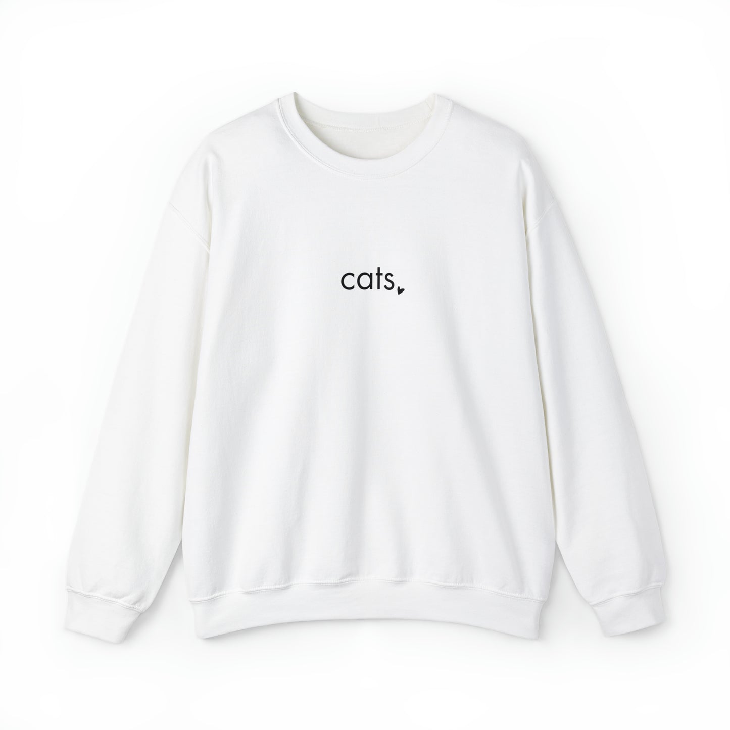 Unisex Sweatshirt Cats Herz