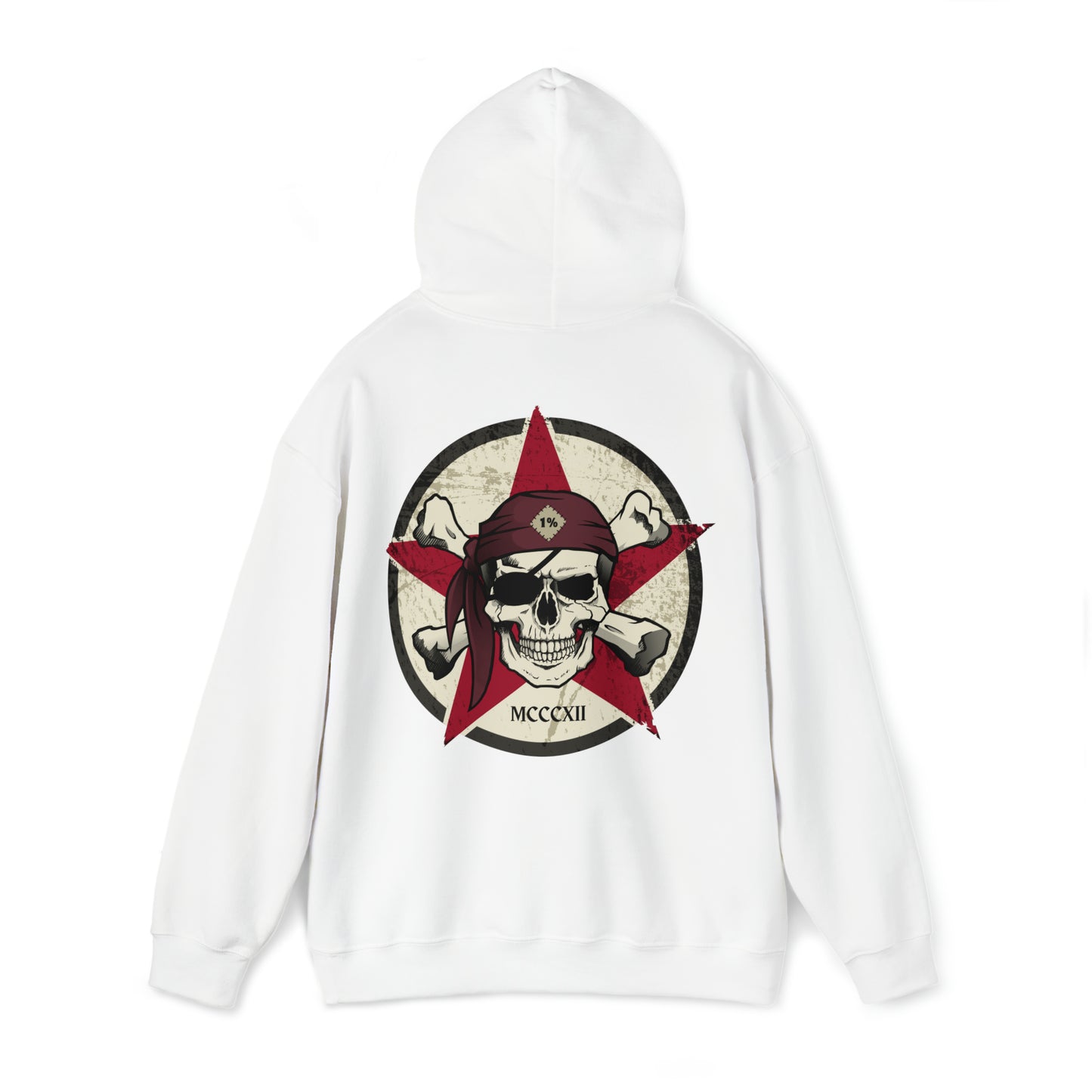 Unisex Hoodie Outlaw Biker Skull