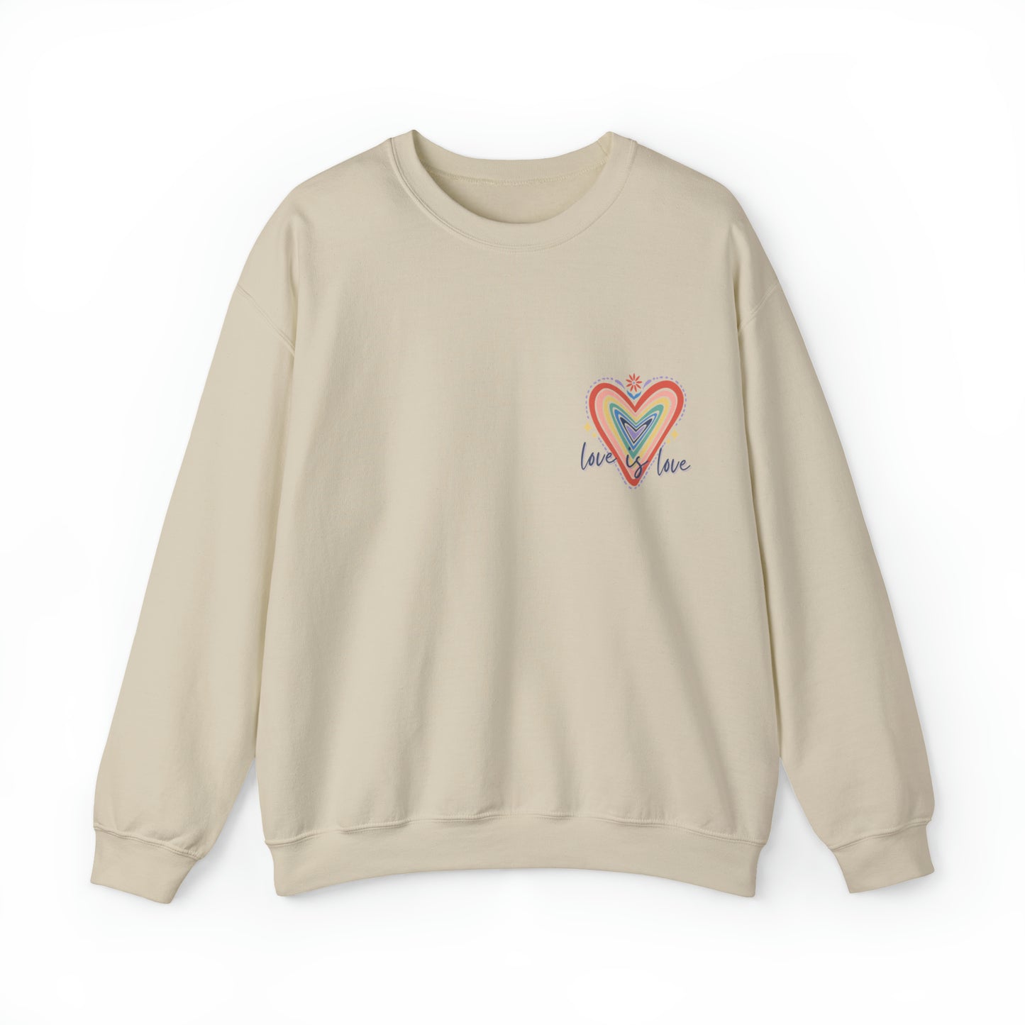 Unisex Sweatshirt Love is love