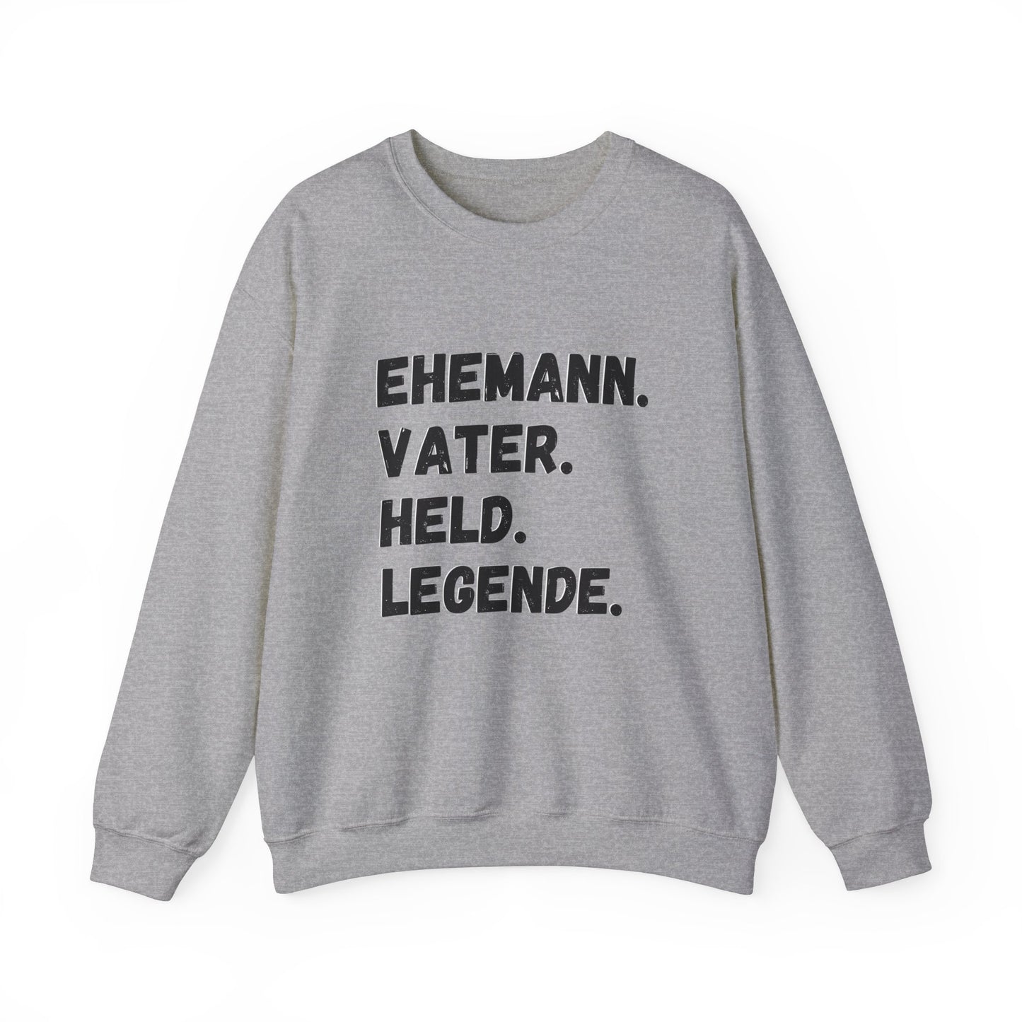 Unisex T-Shirt Ehemann. Vater. Held. Legende.