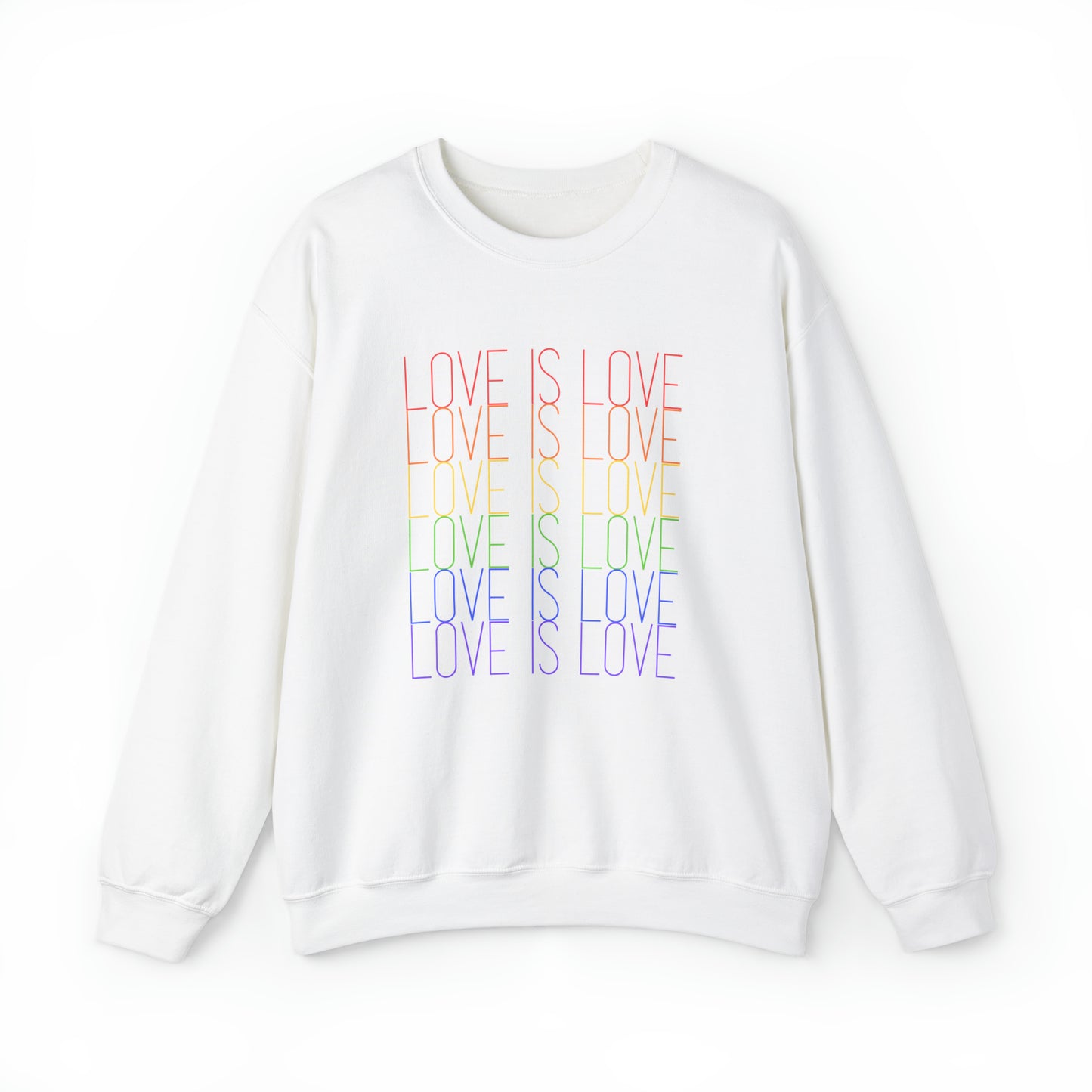 Unisex Sweatshirt Love is love