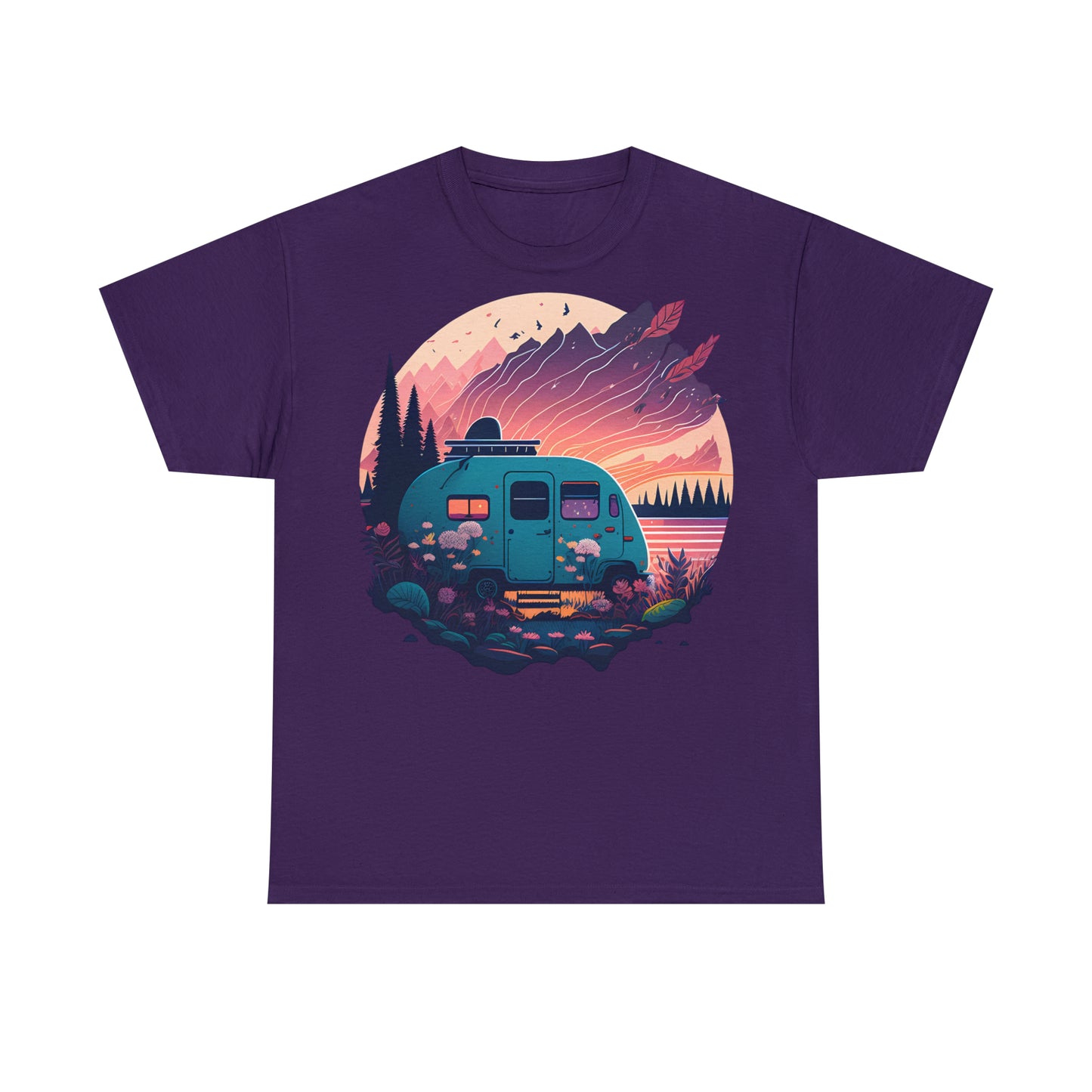 Unisex T-Shirt Camping am See