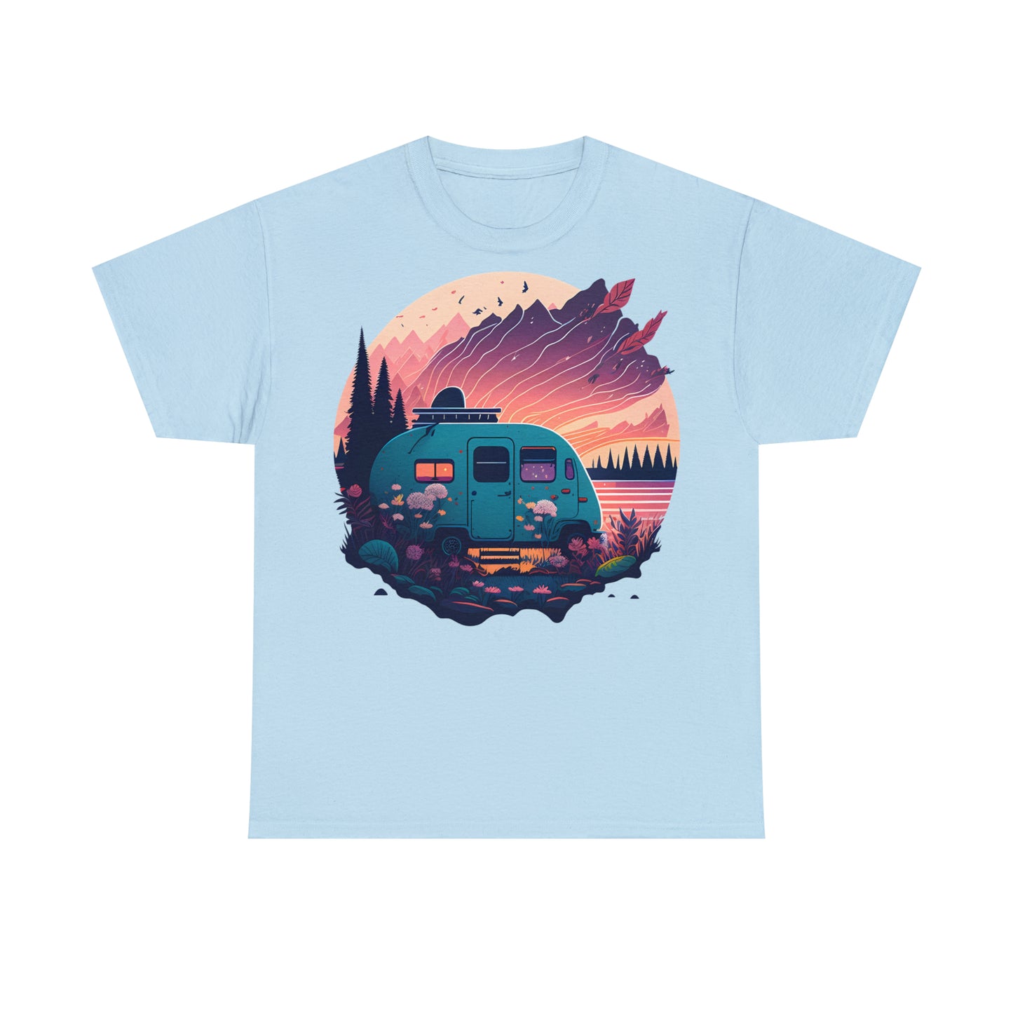 Unisex T-Shirt Camping am See