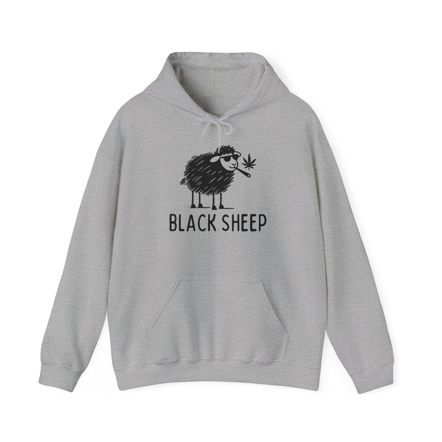 Unisex Hoodie Stoner Black Sheep