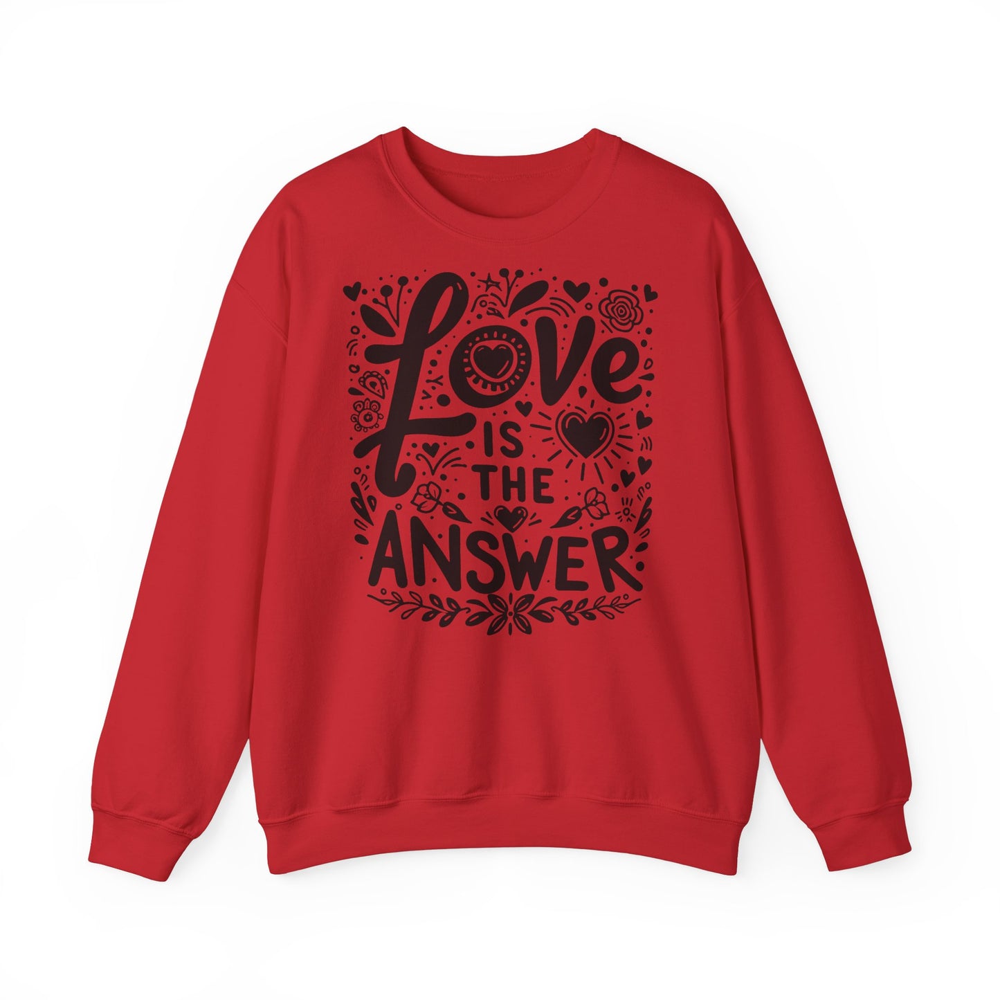 Unisex Sweatshirt Love ist the Answer