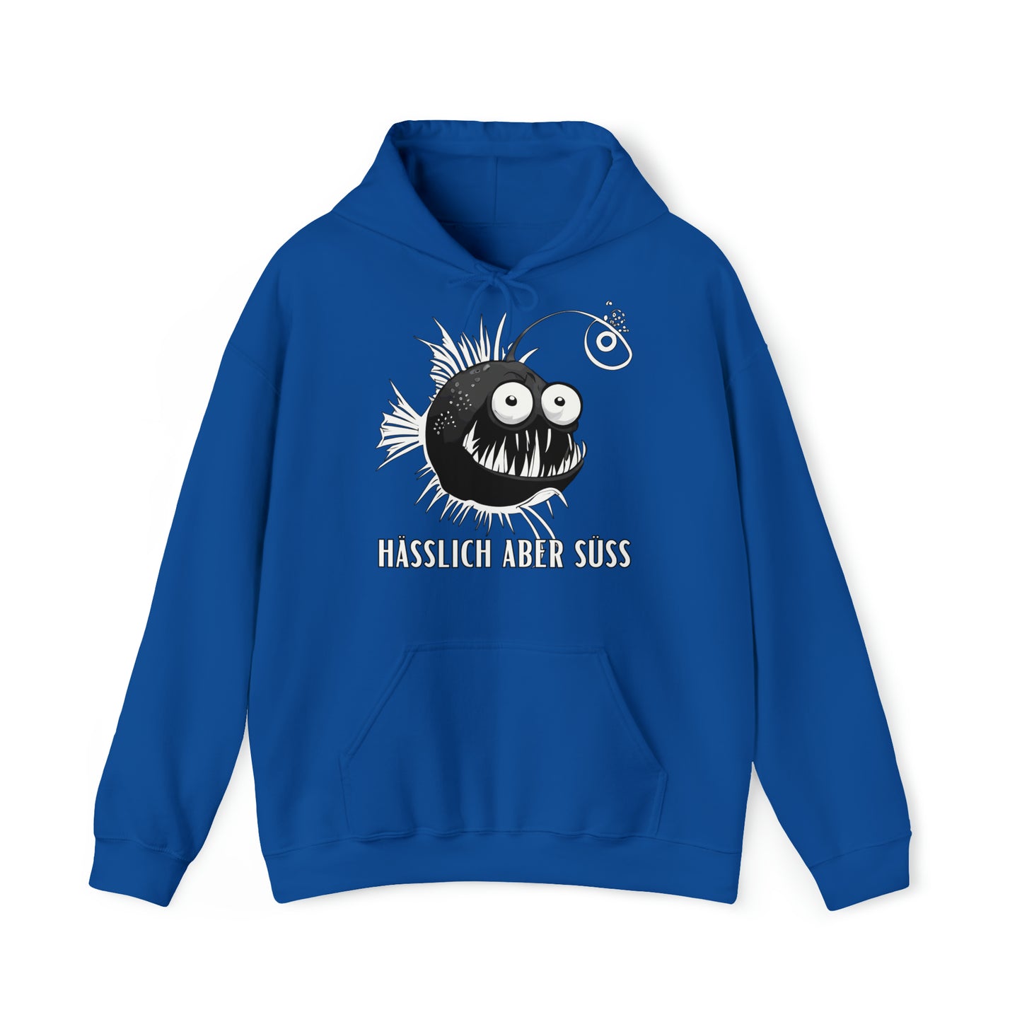 Unisex Hoodie Anglerfisch "hässlich aber süß"