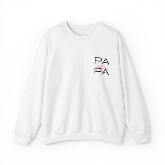 Personalisiertes Unisex Sweatshirt Papa und Namen