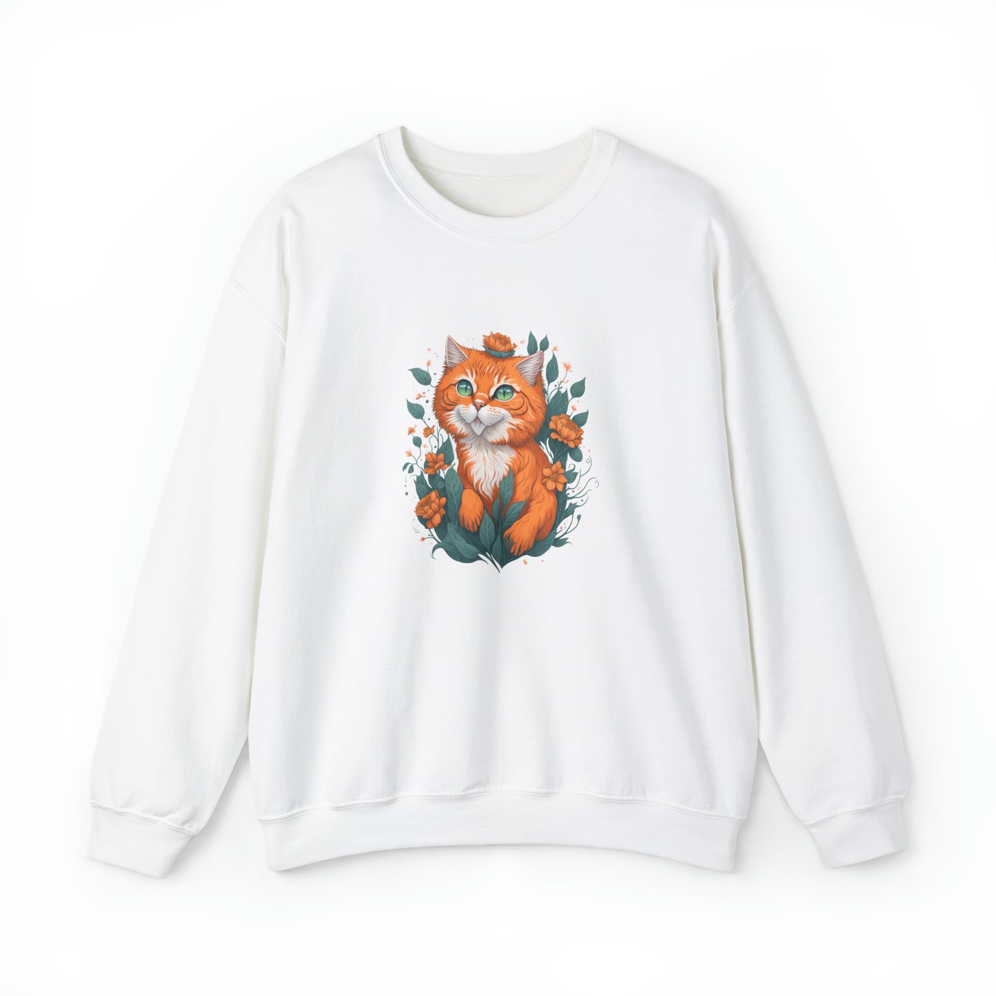 Unisex Sweatshirt Ginger Cat