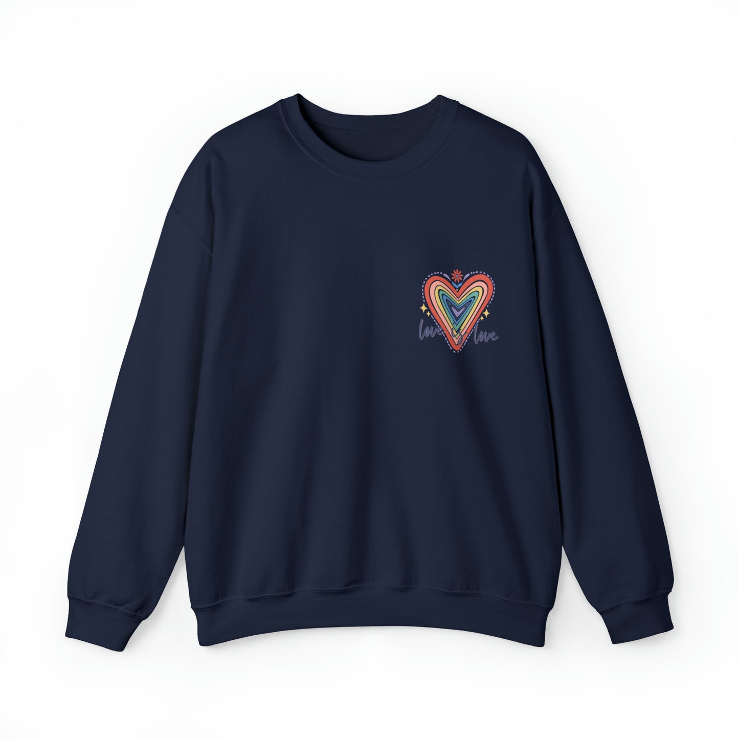 Unisex Sweatshirt Love is love