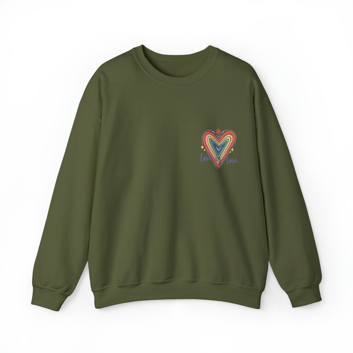 Unisex Sweatshirt Love is love