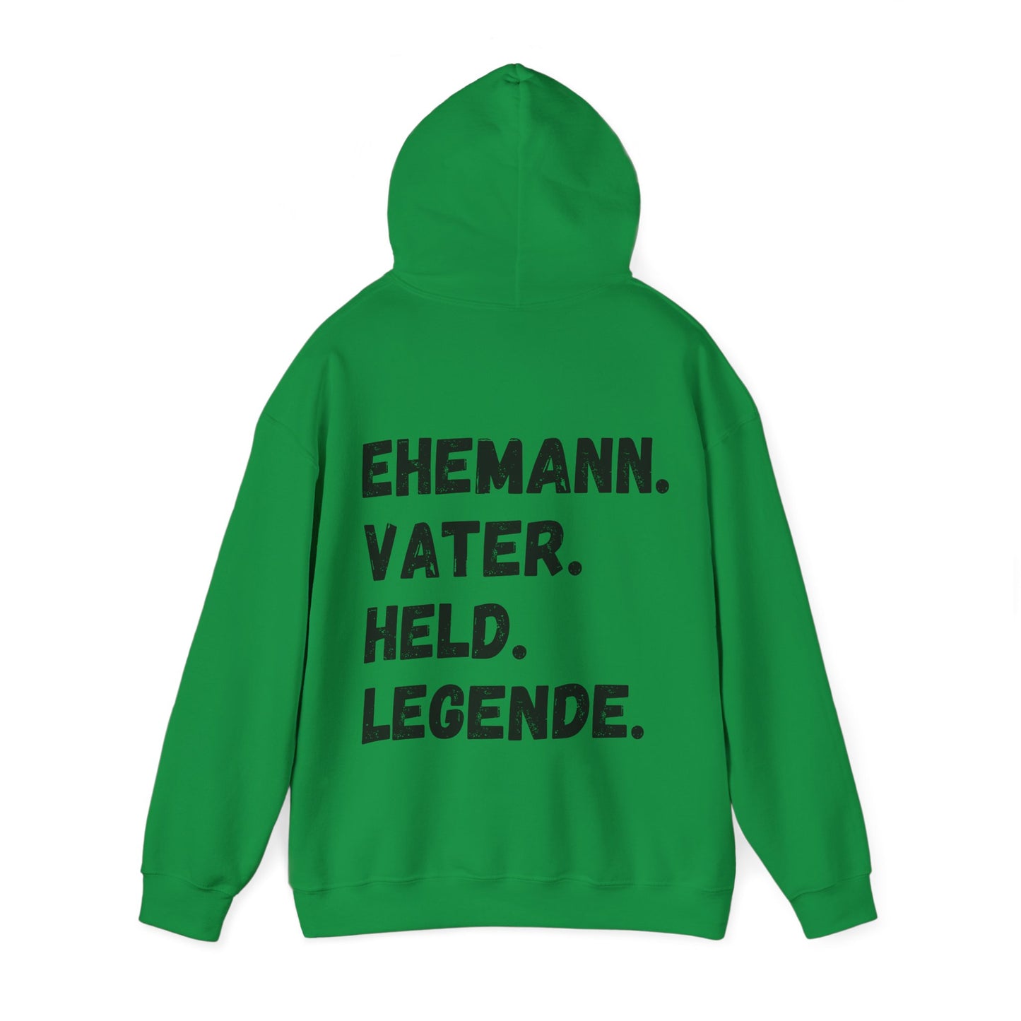 Unisex Hoodie Ehemann. Vater. Held. Legende.