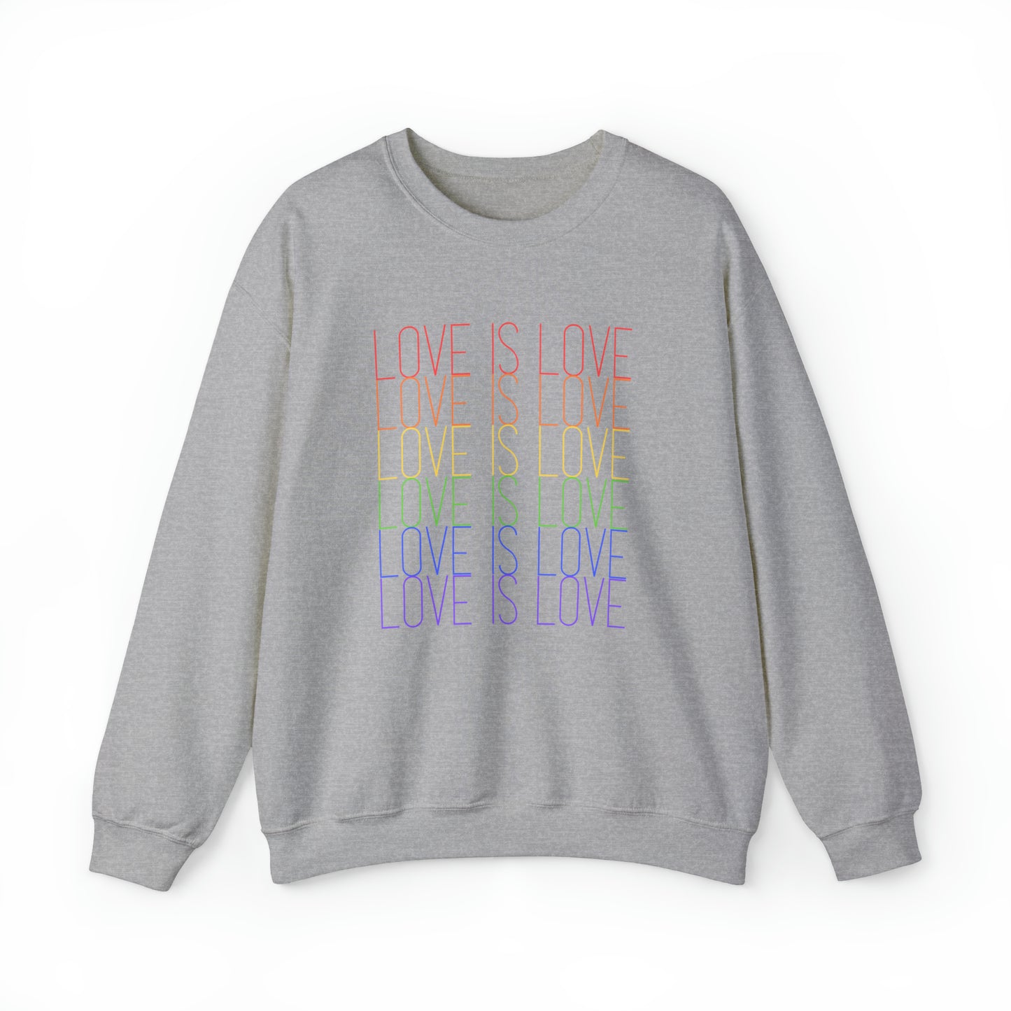 Unisex Sweatshirt Love is love